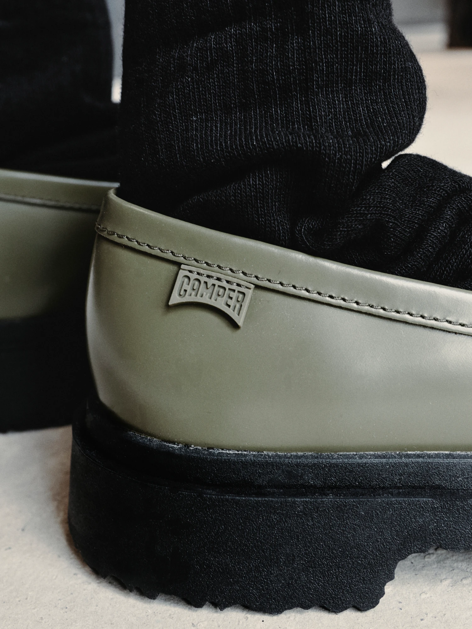 Лоферы Camper Twins Multicolor Nautical Khaki
