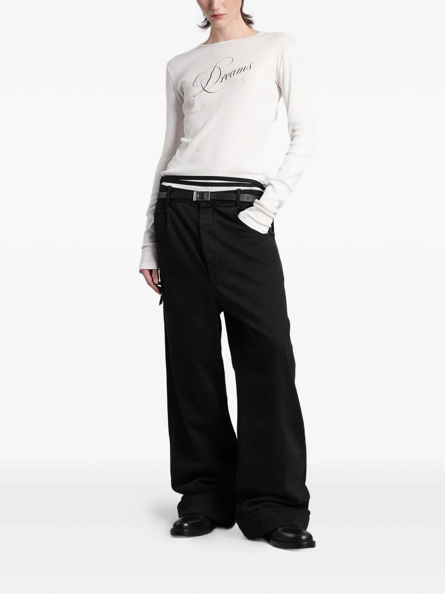 Женский лонгслив Ann Demeulemeester Fiene Ivory