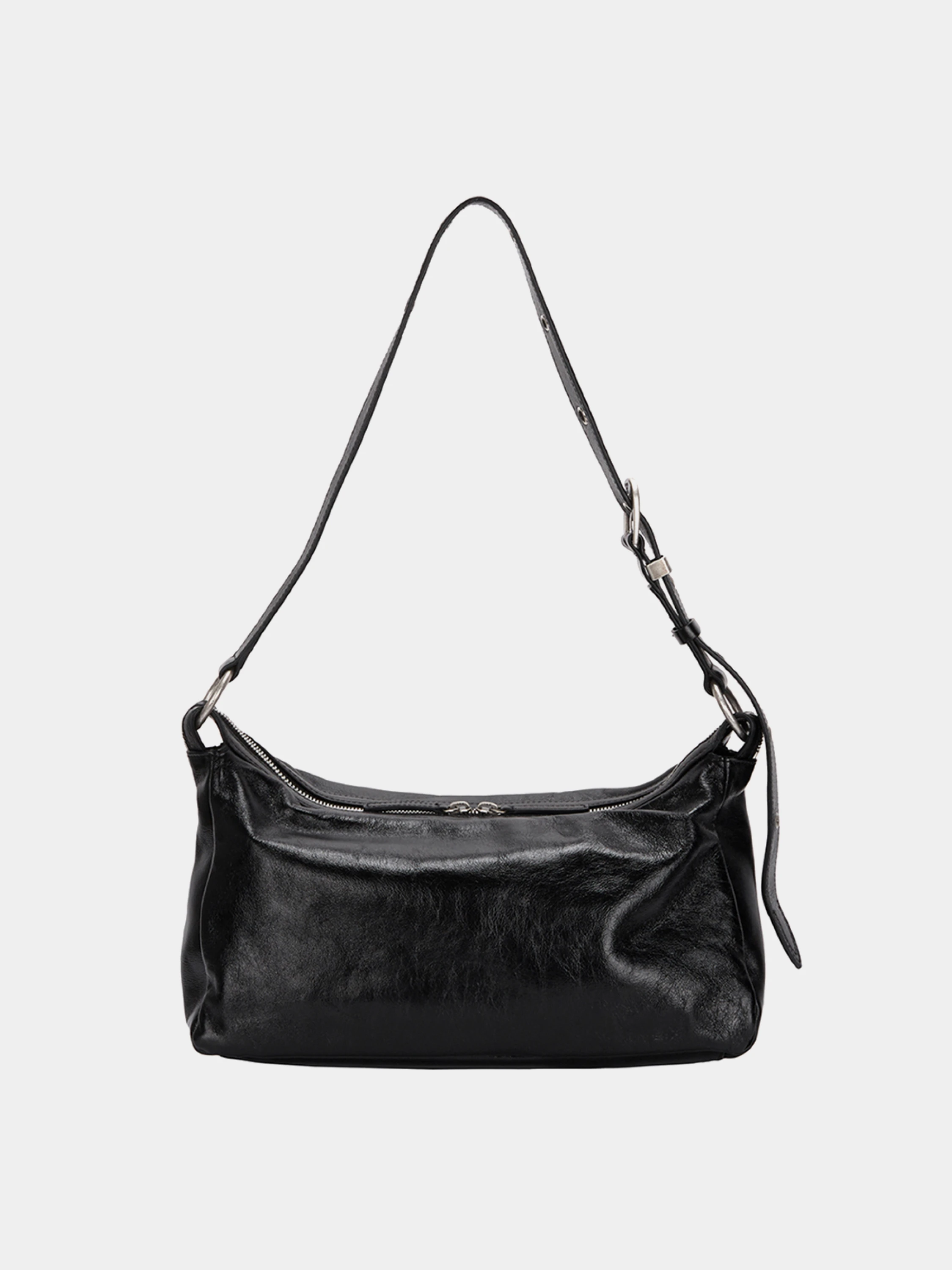 Сумка MARGESHERWOOD Outpocket Hobo Glossy Black