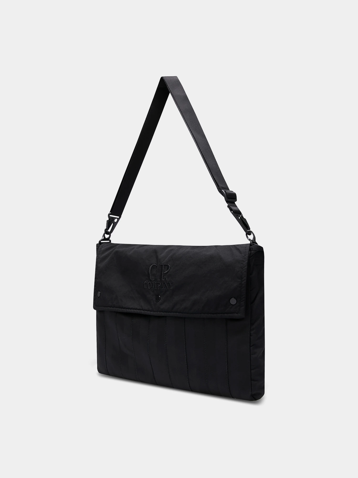 Сумка C.P. Company Herringbone Logo Bag Black