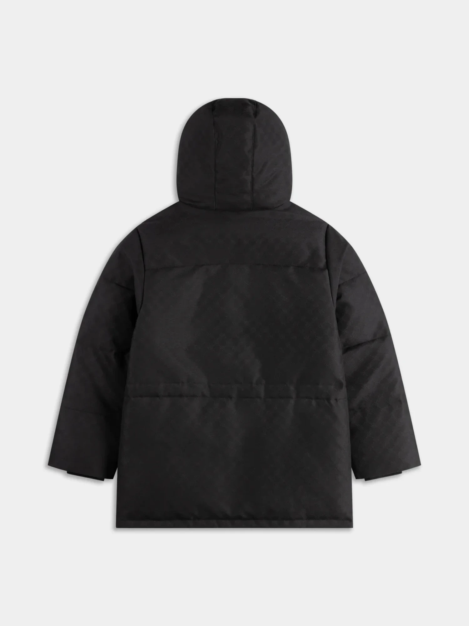 Пуховик Daily Paper Oba Monogram Black