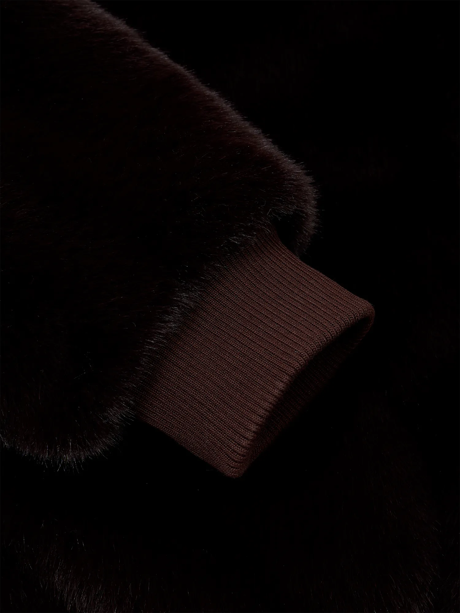 Женская шуба EPINGLER Baseball Fur Cocoa