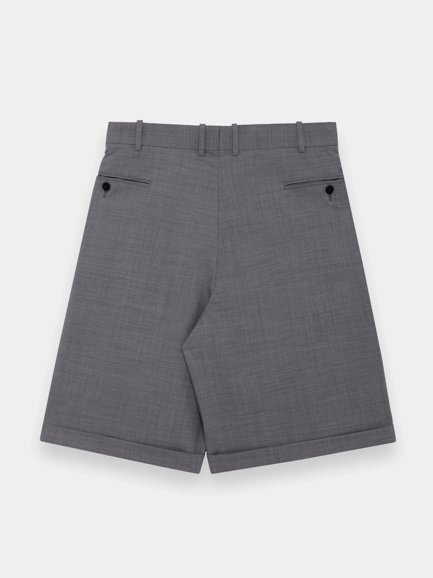 Шорты Hed Mayner Pleated Shorts Medium Grey