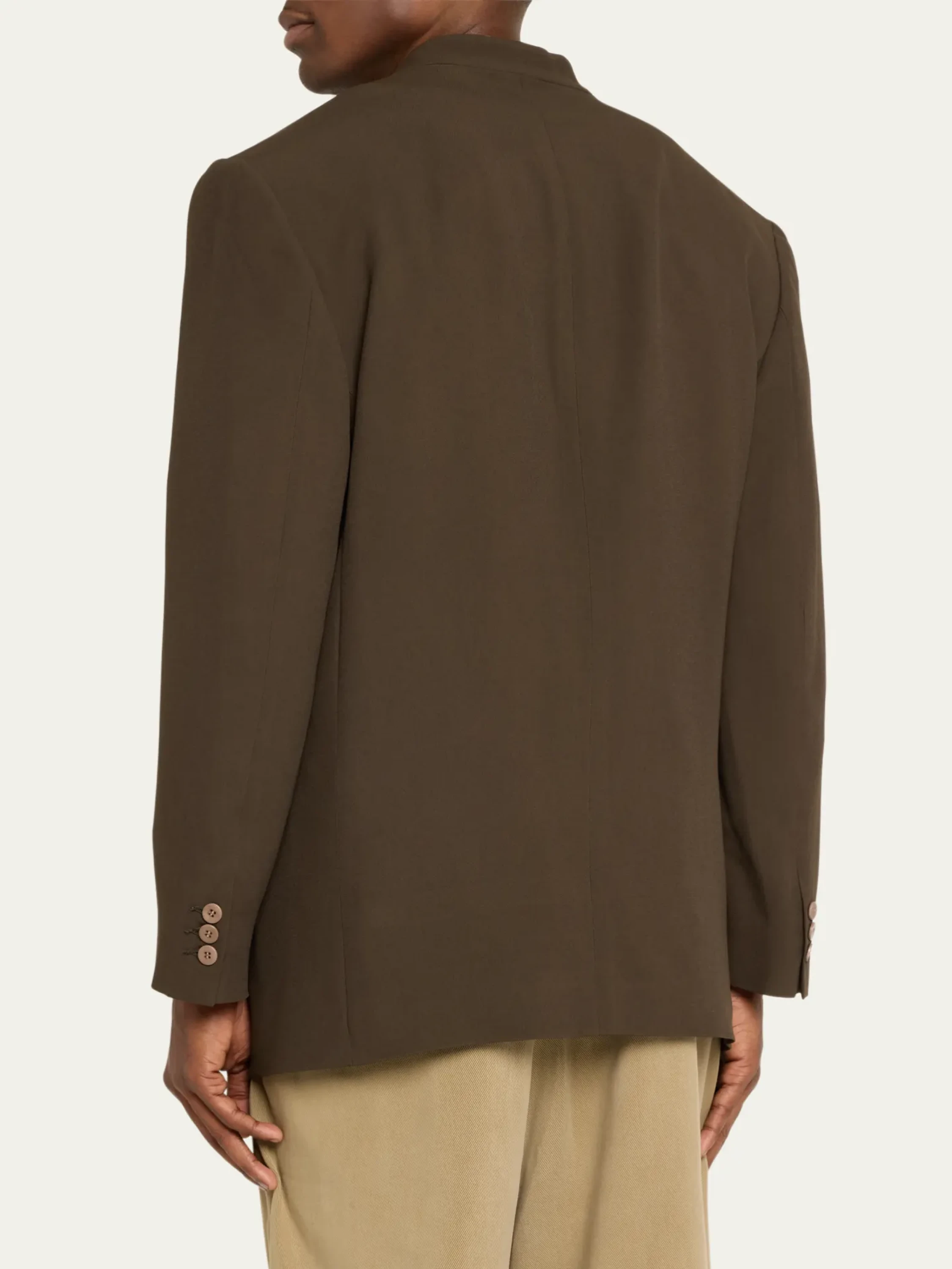 Пиджак Magliano Moquette Round Neck Dark Brown