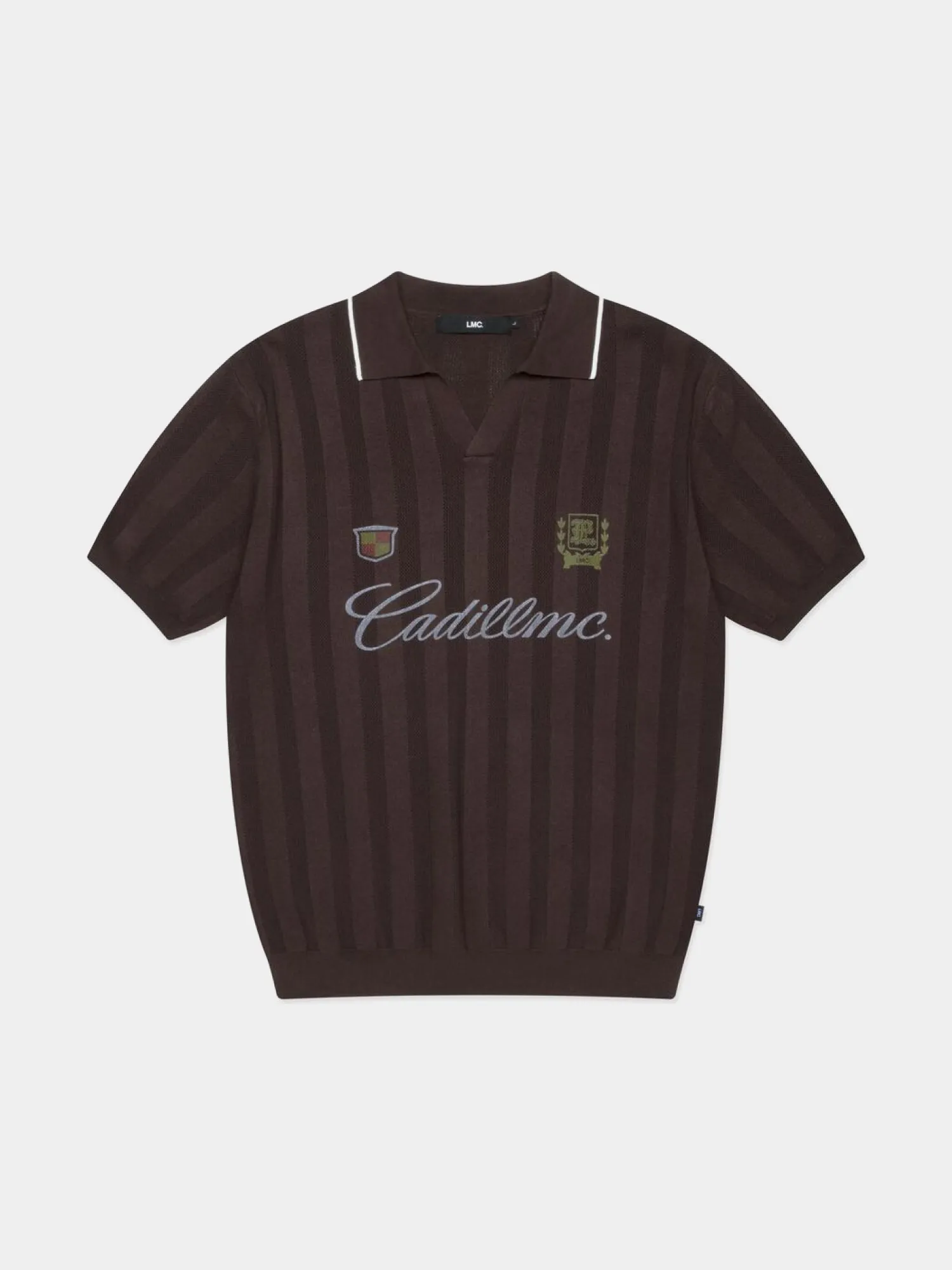 Поло LMC Mesh Knit Polo Shirt Brown