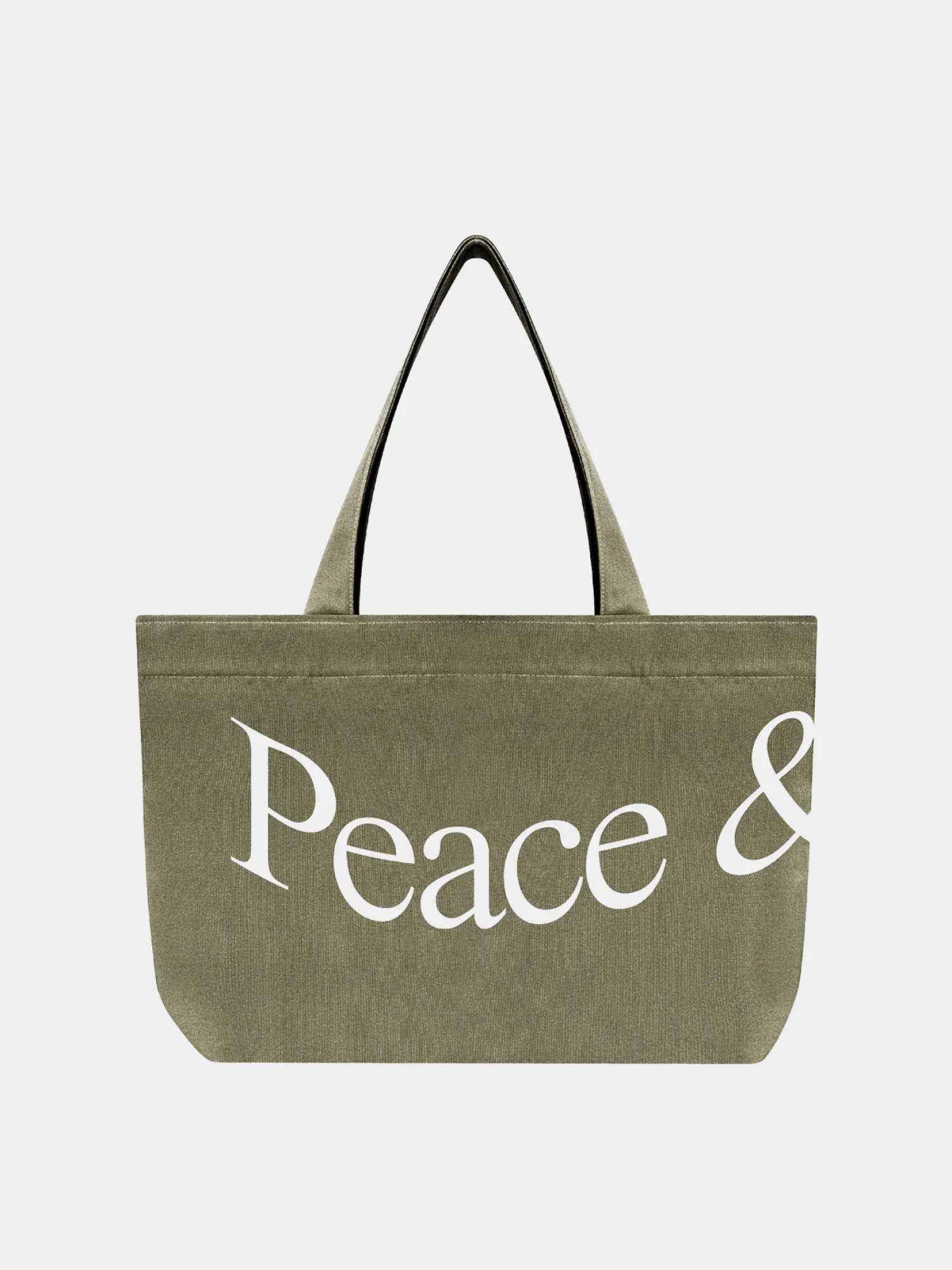 Тоут MUSEUM OF PEACE & QUIET Wordmark Olive