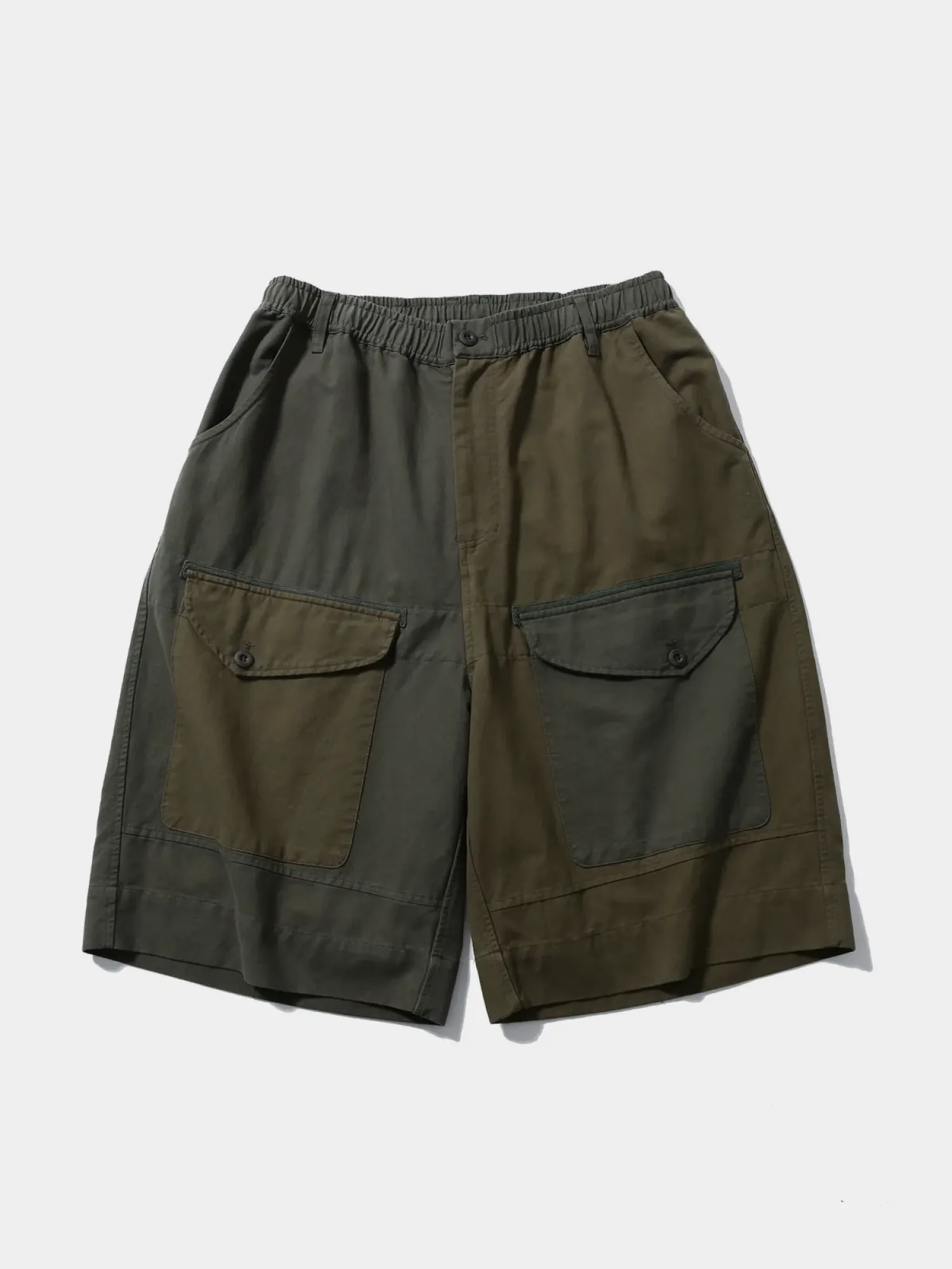 Шорты ANGLAN Double Pocket Color Mix Half Pants Khaki