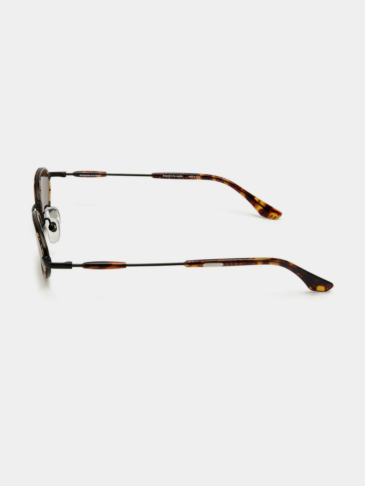 Очки Bonnie Clyde Voodoo Black Brown Tortoise & Brown Lens