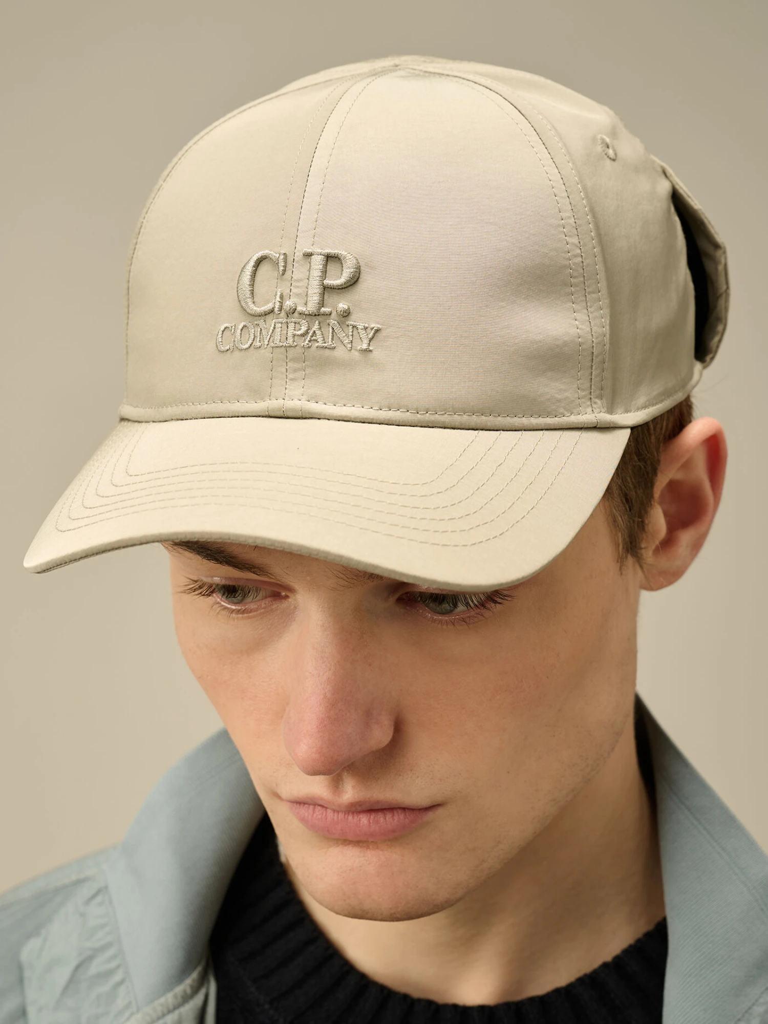 Кепка C.P. Company Chrome-R Goggle Cap Vintage Khaki
