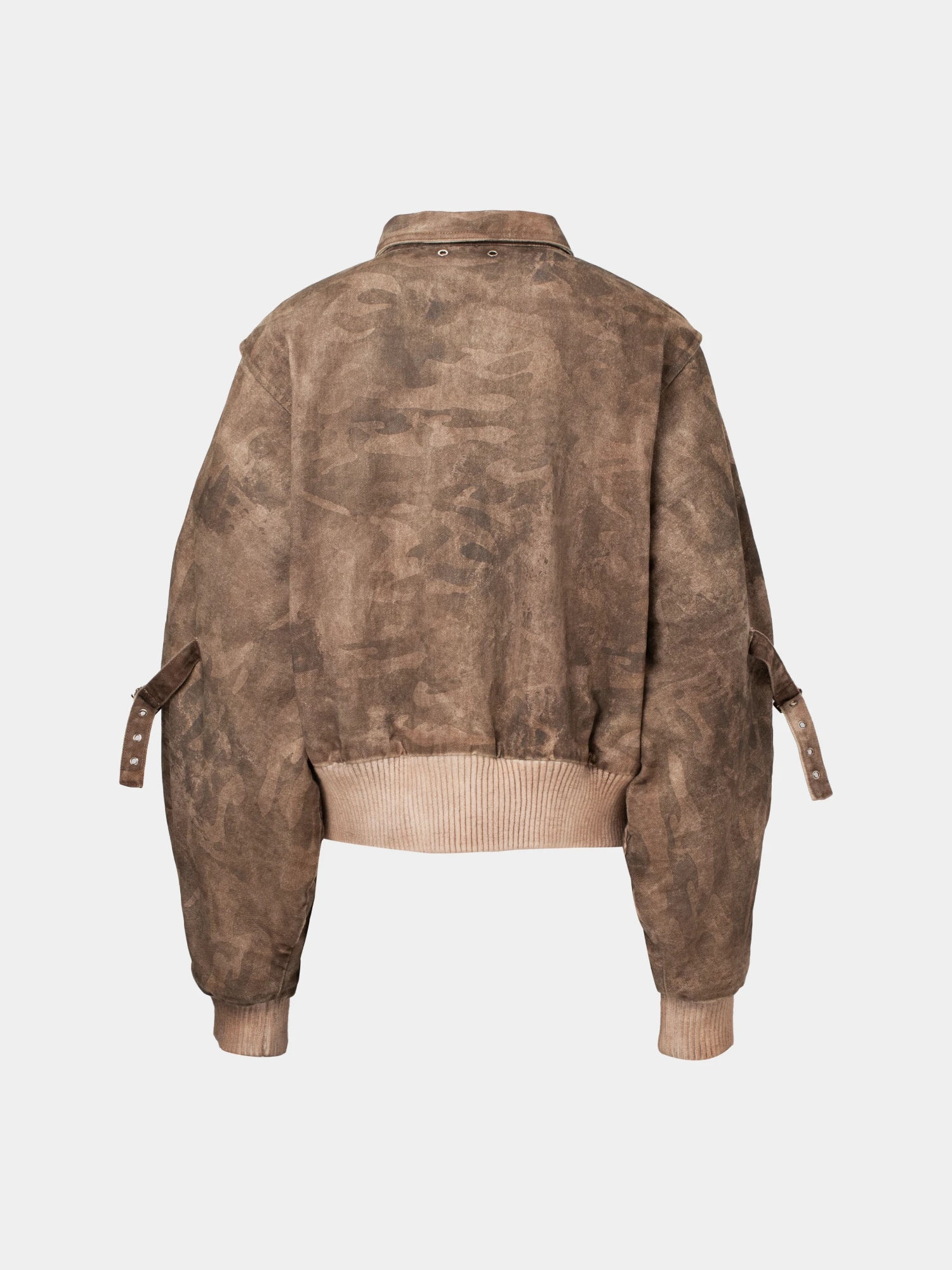 Бомбер NO/FAITH STUDIOS Cargo Bomber Jacket Beige