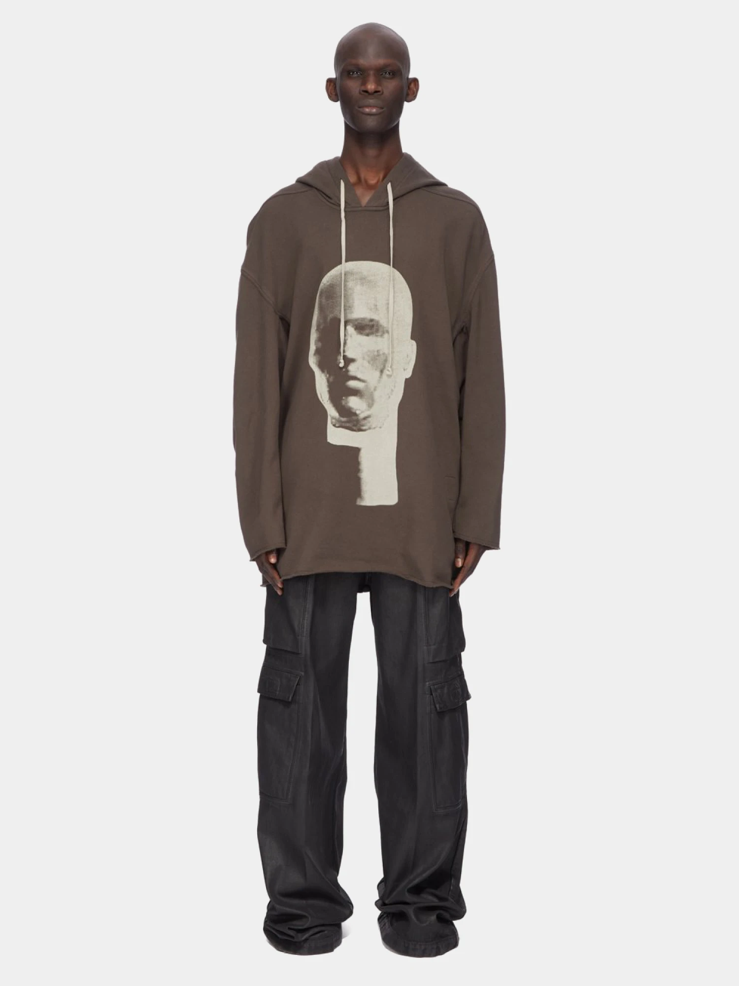 Худи RICK OWENS DRKSHDW Dark Dust/Pearl