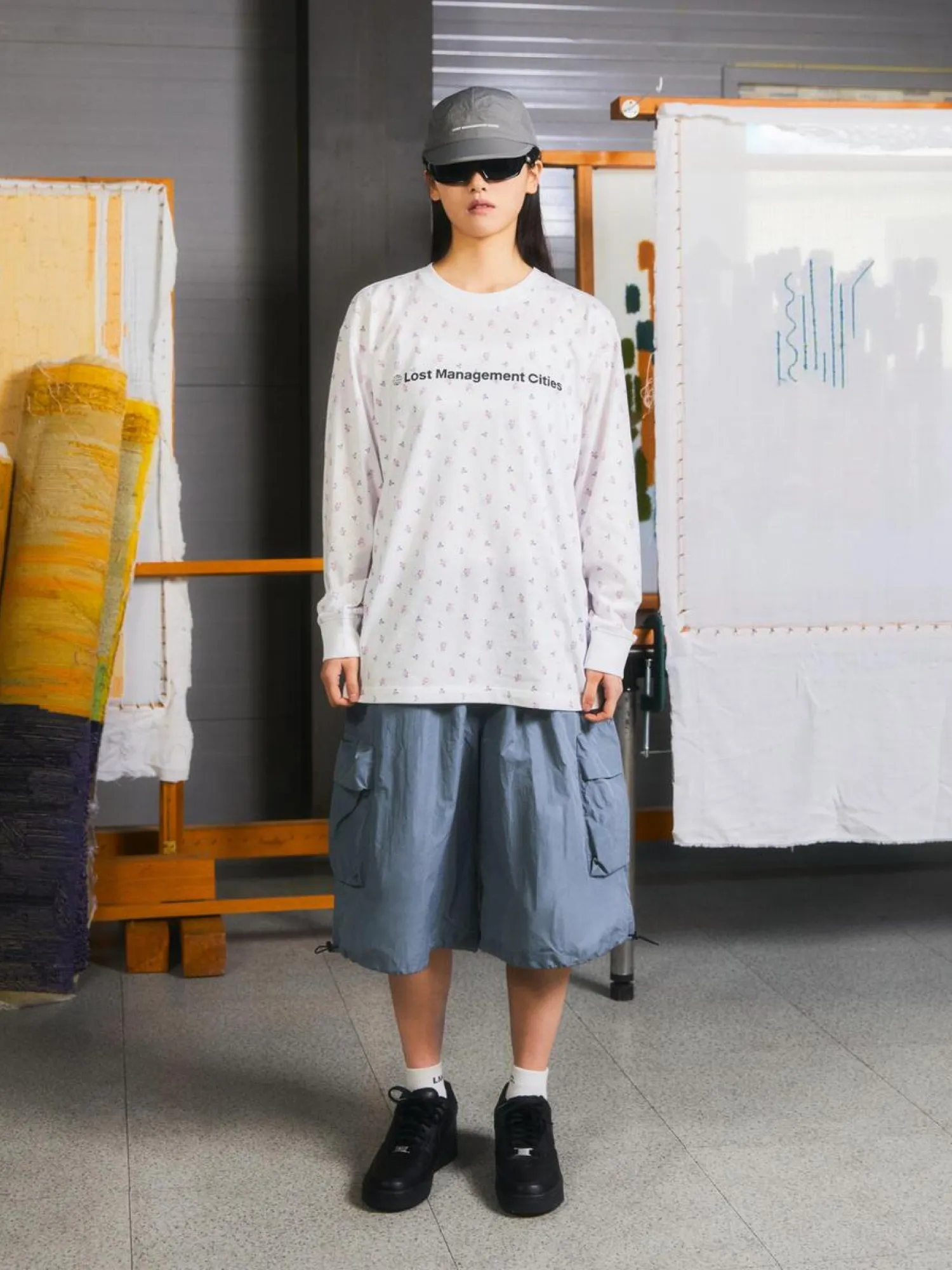Шорты LMC OG Bermuda Shorts Cool Gray