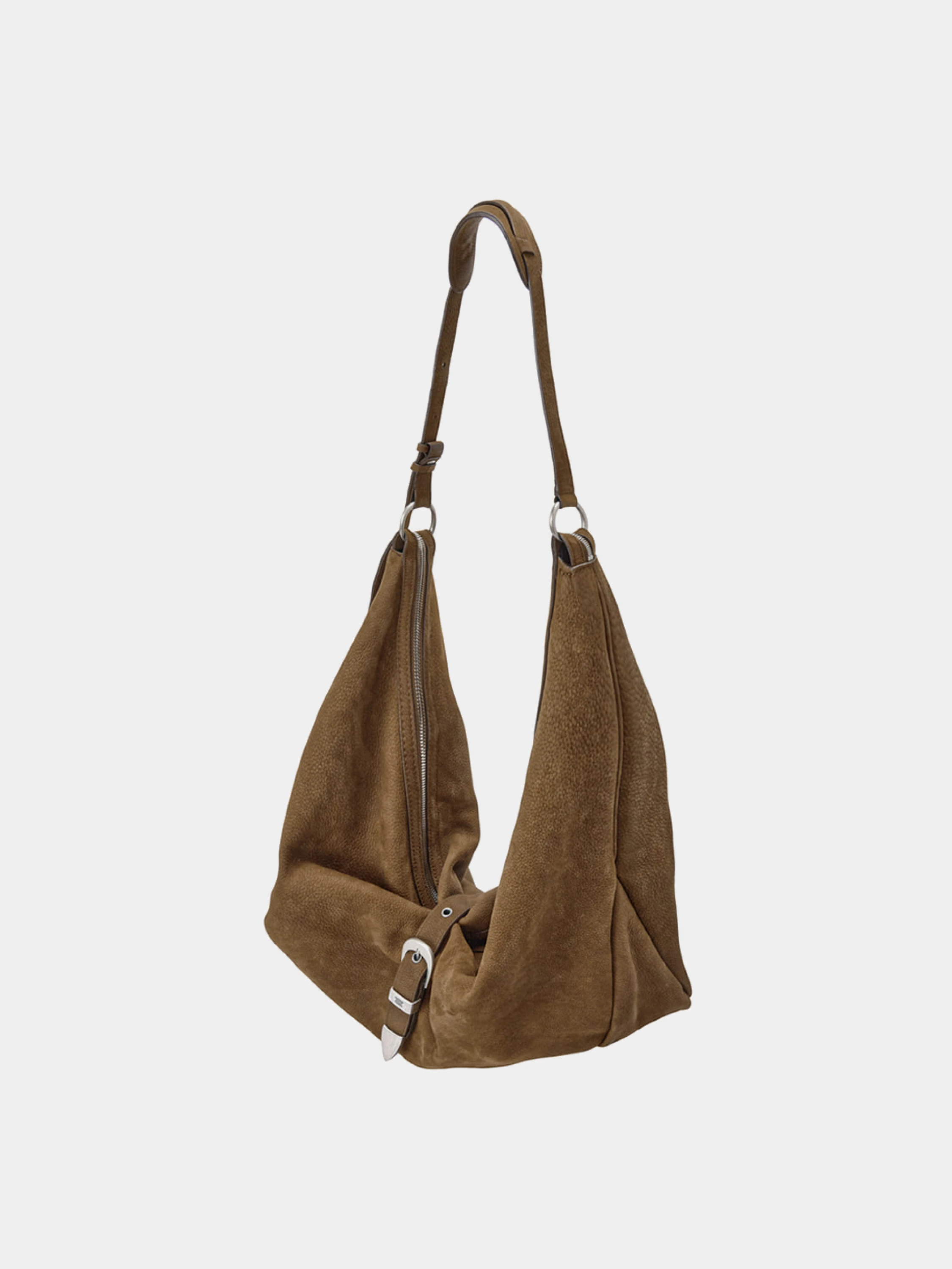 Сумка MARGESHERWOOD Belted Hobo Chestnut Nubuck