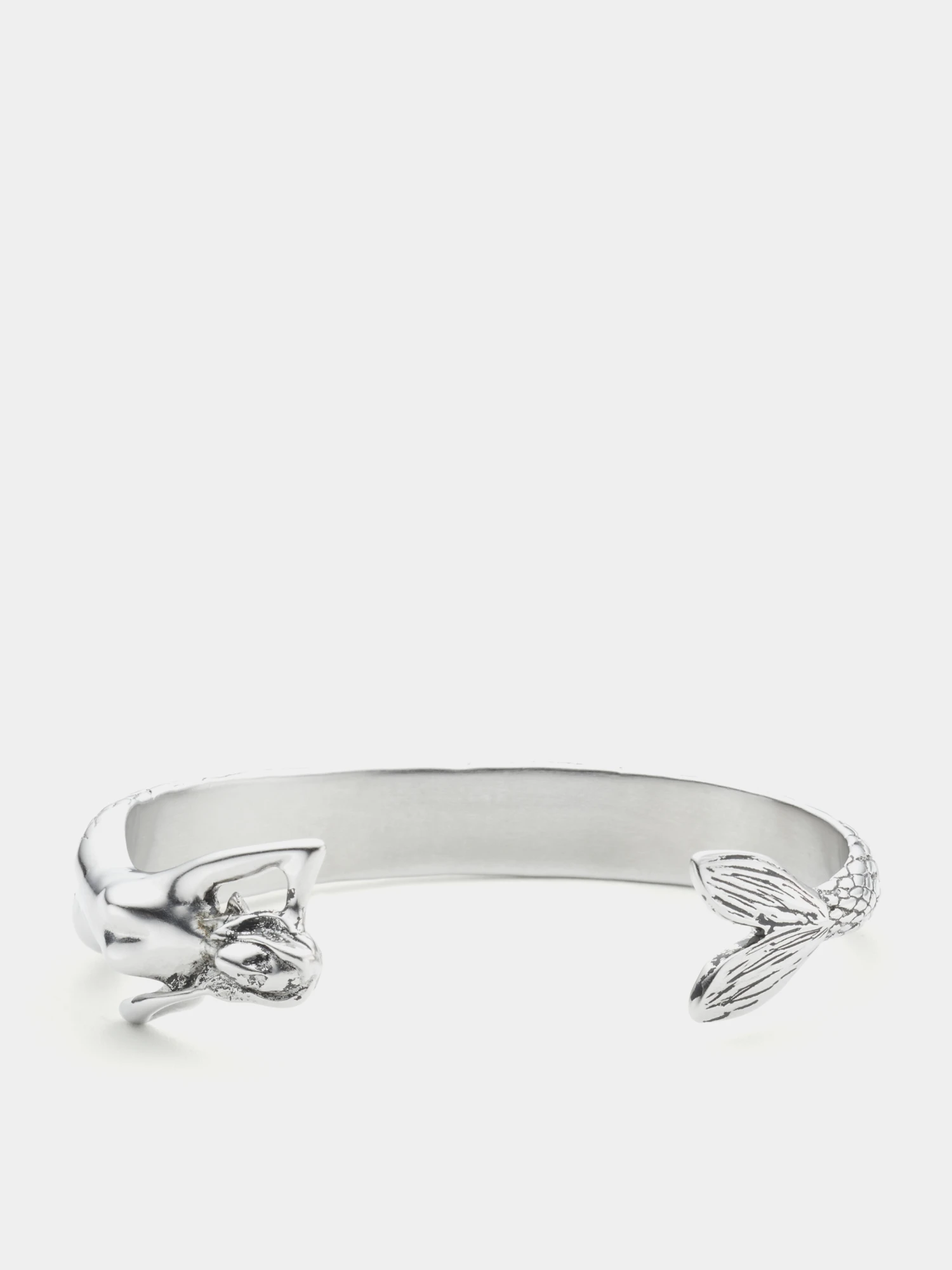 Браслет MM6 Maison Margiela Mermaid Cuff Polished Palladio