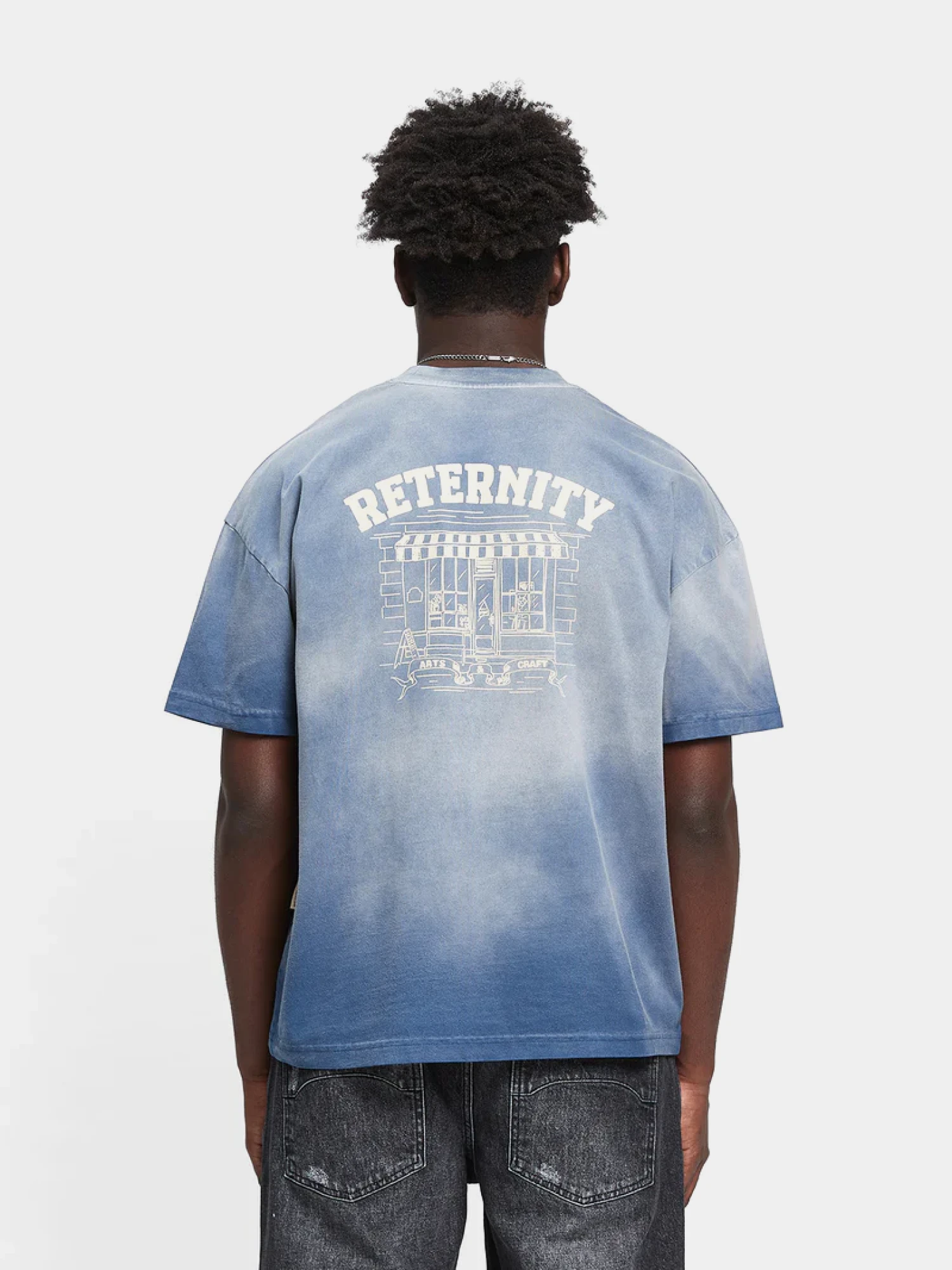 Футболка RETERNITY Arts & Craft Washed Blue