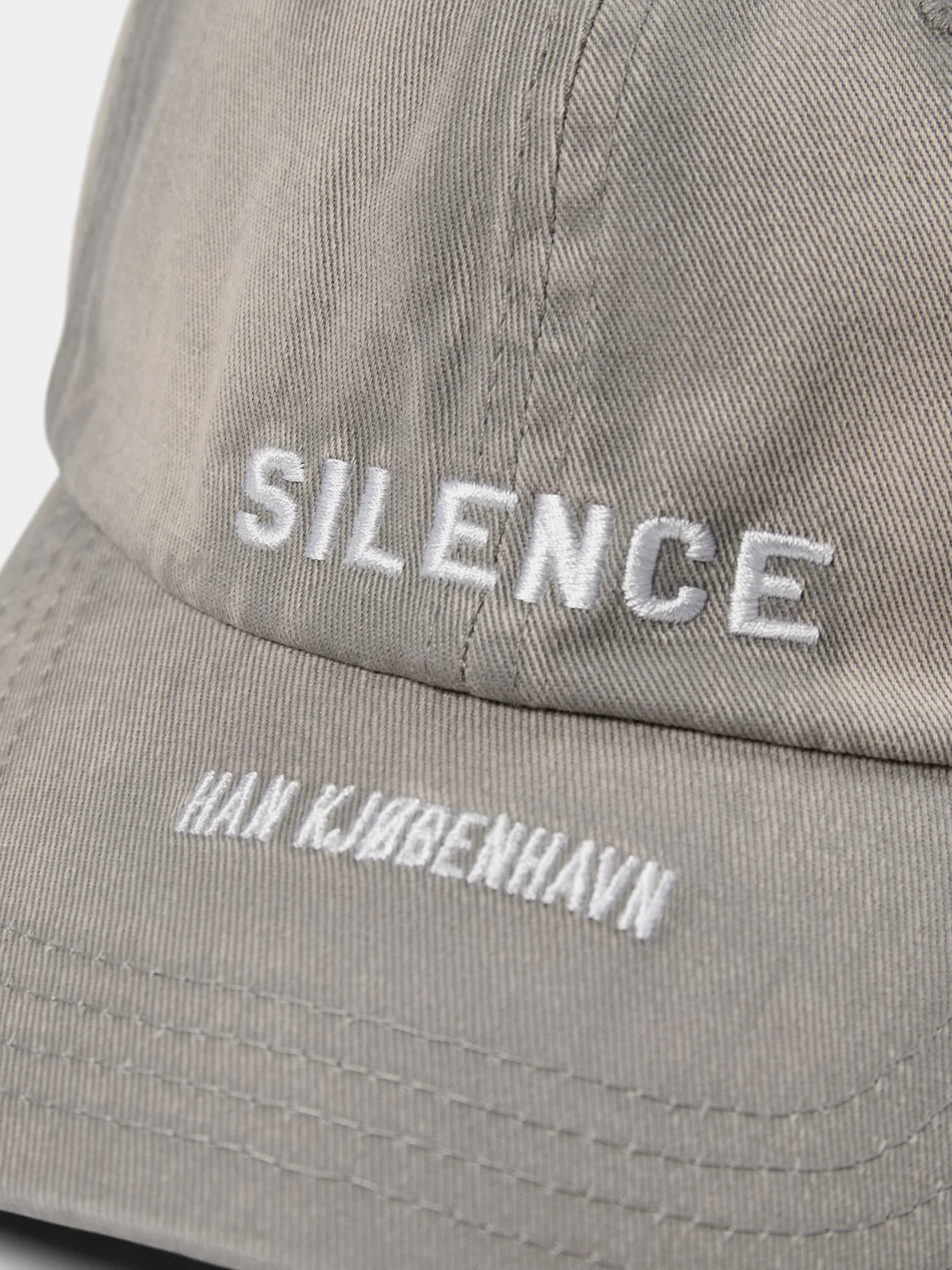 Кепка Han Kjøbenhavn Silencel Logo Baseball Cap Grey