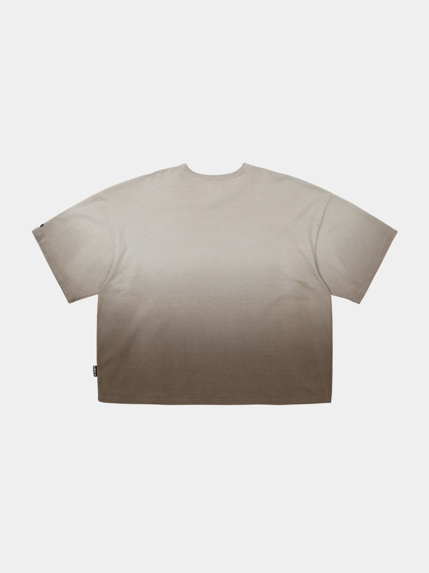 Футболка AJOBYAJO Gradation Washed Brown