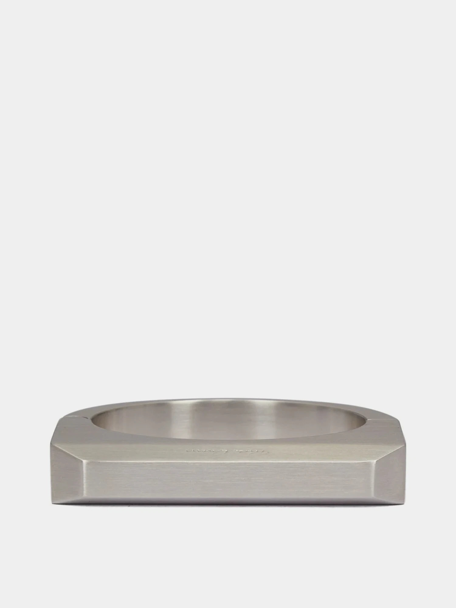 Браслет Rick Owens Beveled Bangle Palladio