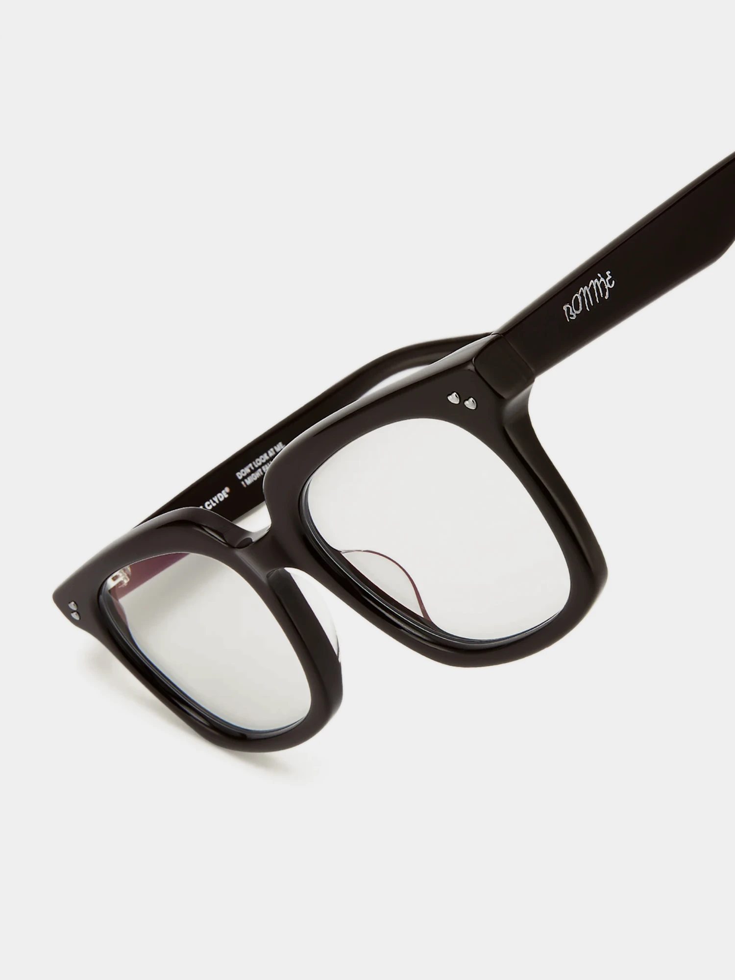 Очки Bonnie Clyde Mercutio Dark Brown & Clear Lens
