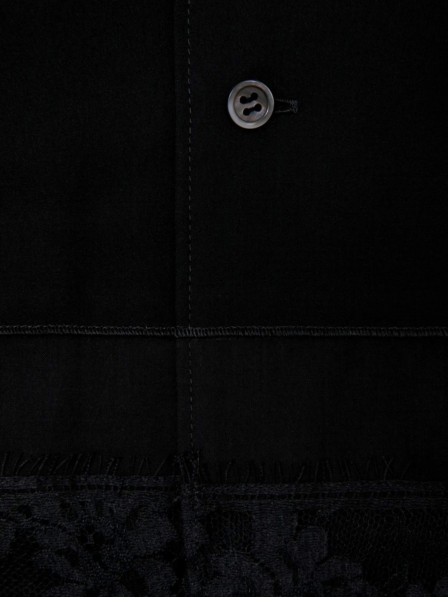 Женская блузка UNDERCOVER Open Collar Black