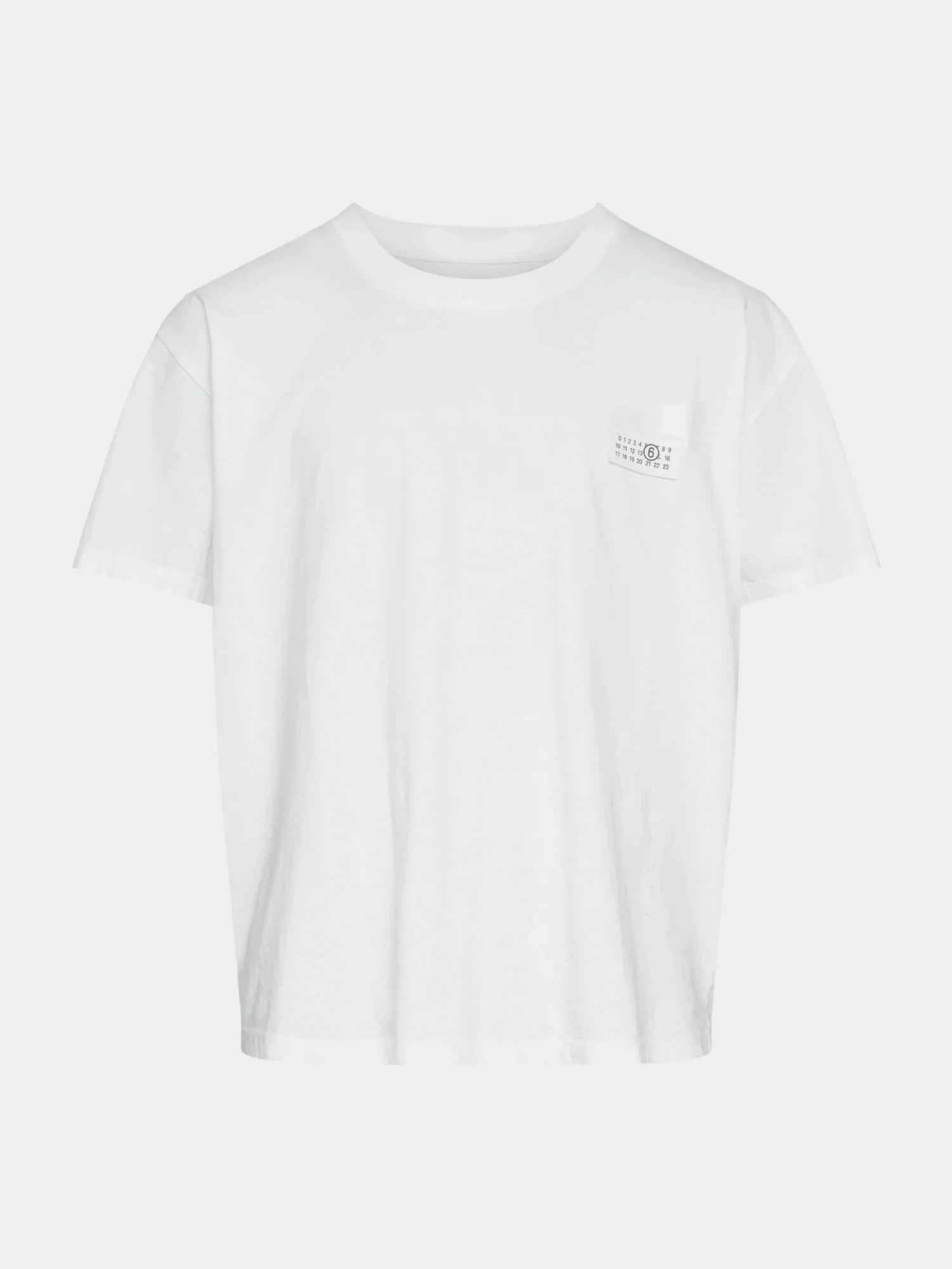Футболка MM6 Maison Margiela Tape Logo White