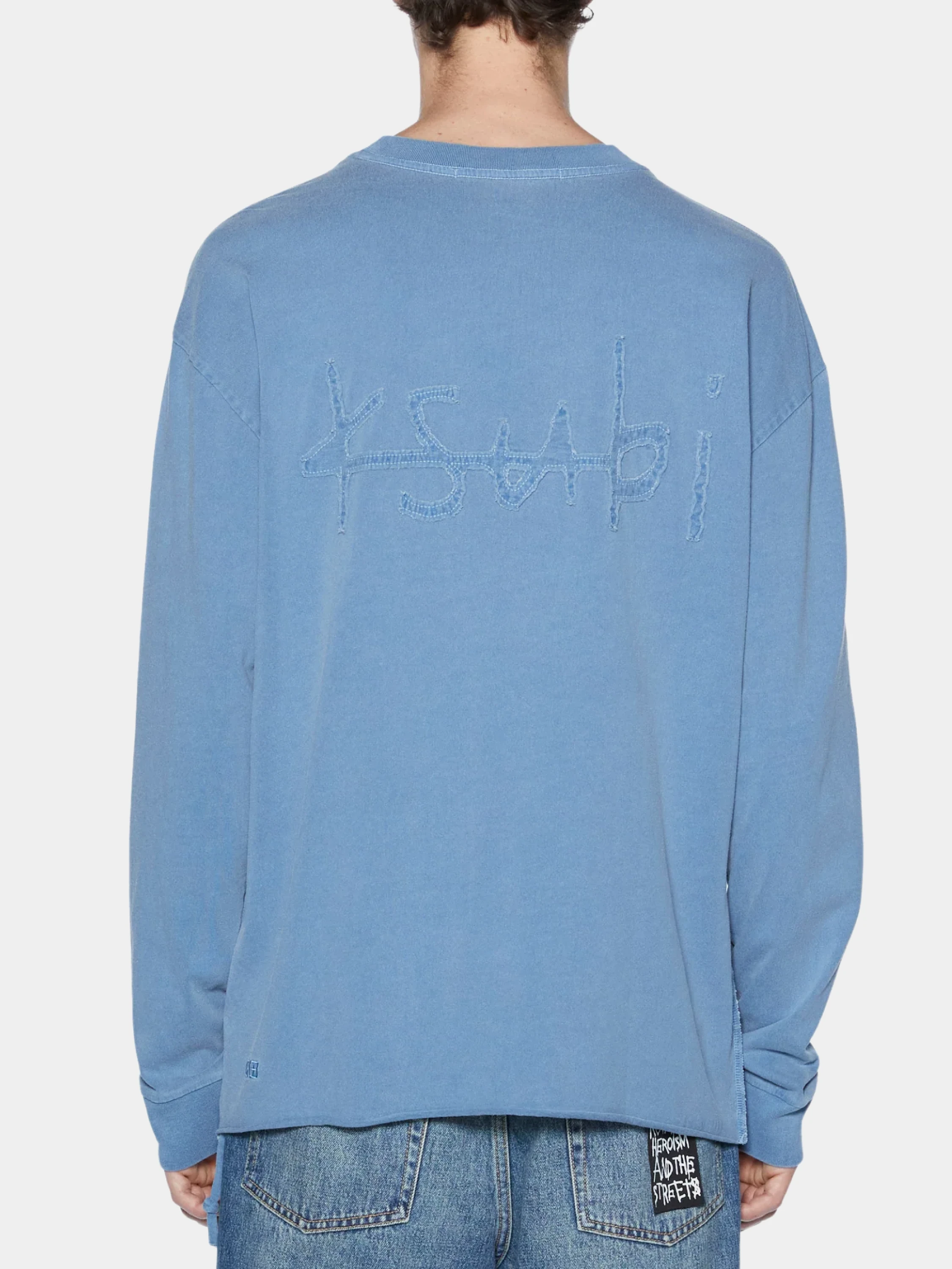 Лонгслив Ksubi Stitch Up Biggie Is Tee Blue