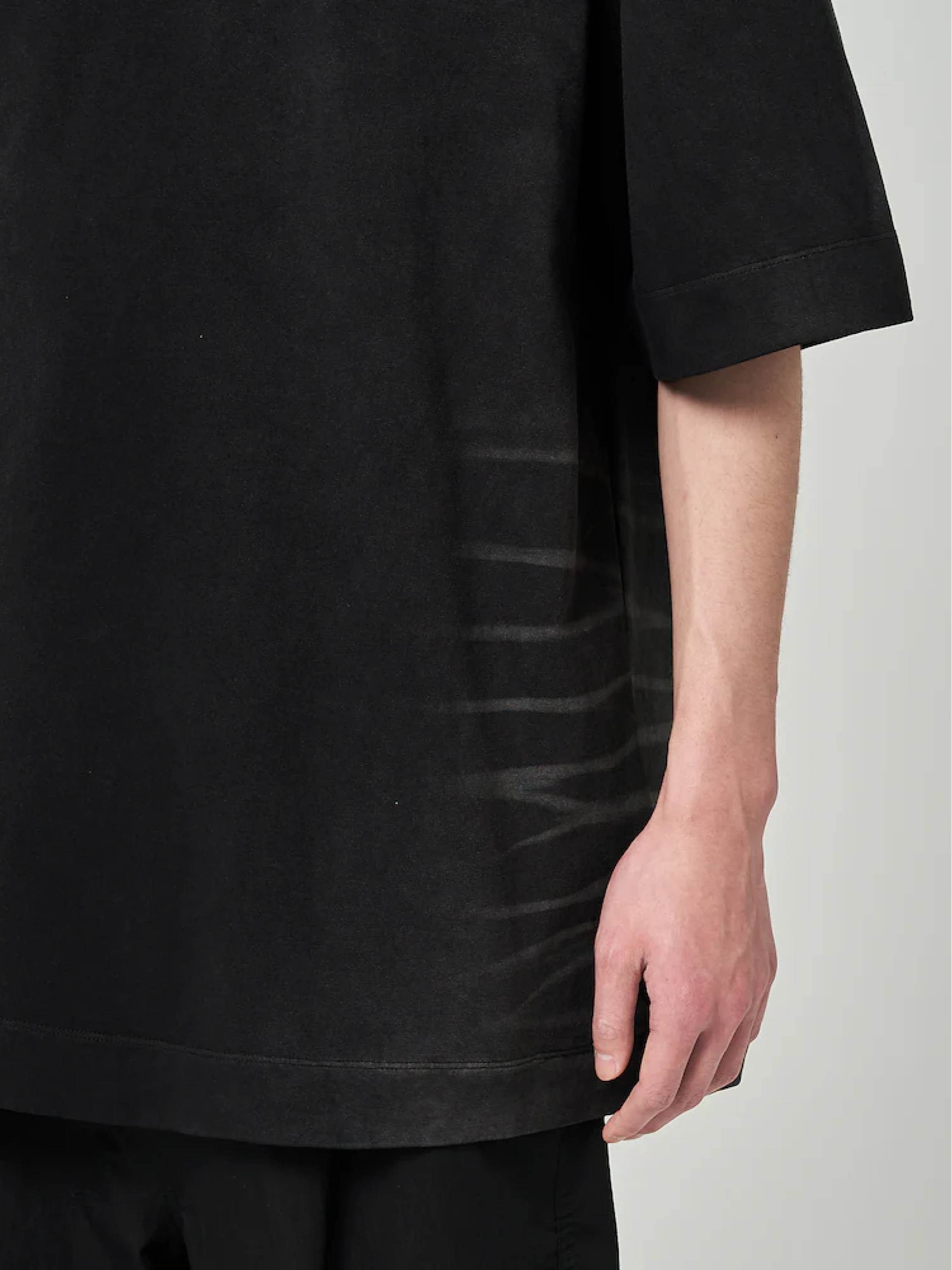 Футболка JUUN.J Garment Dying Short Sleeve-Grey