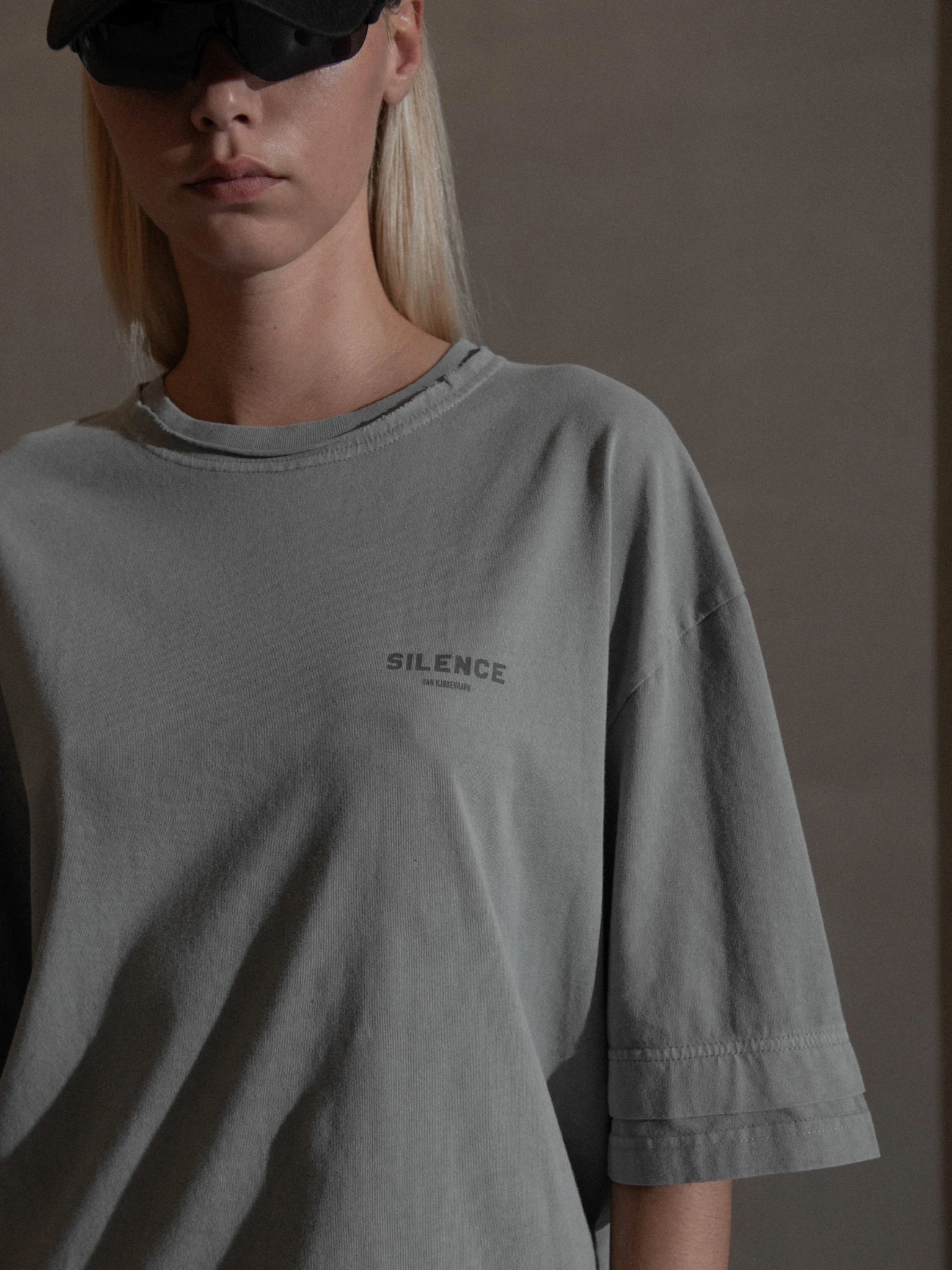 Футболка Han Kjøbenhavn Layered Tee Steel Grey