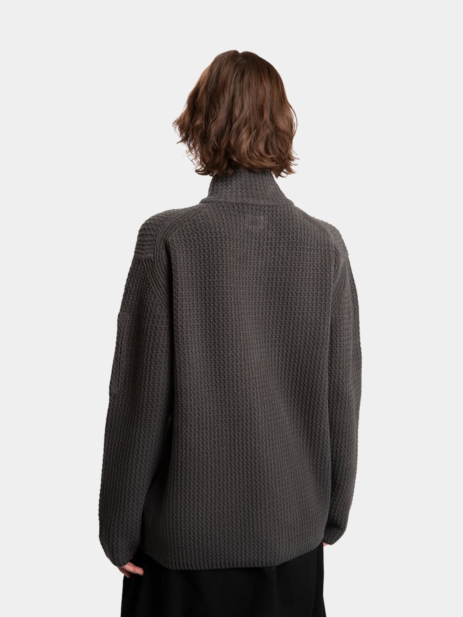 Кардиган C.P. Company Cotton Chenille Button Dark Shadow