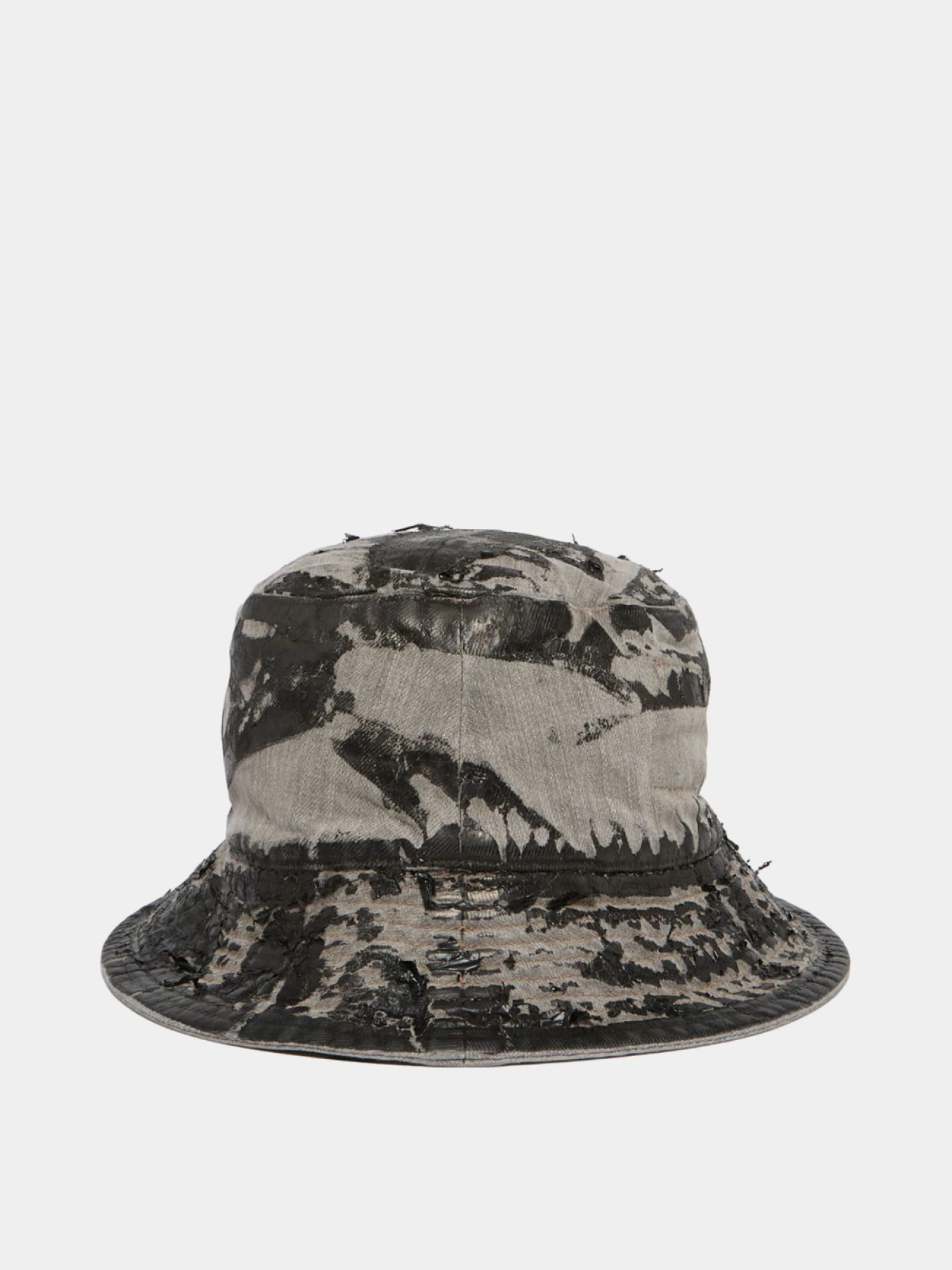 Панама RICK OWENS DRKSHDW Gilligan Denim Washed Foil Black