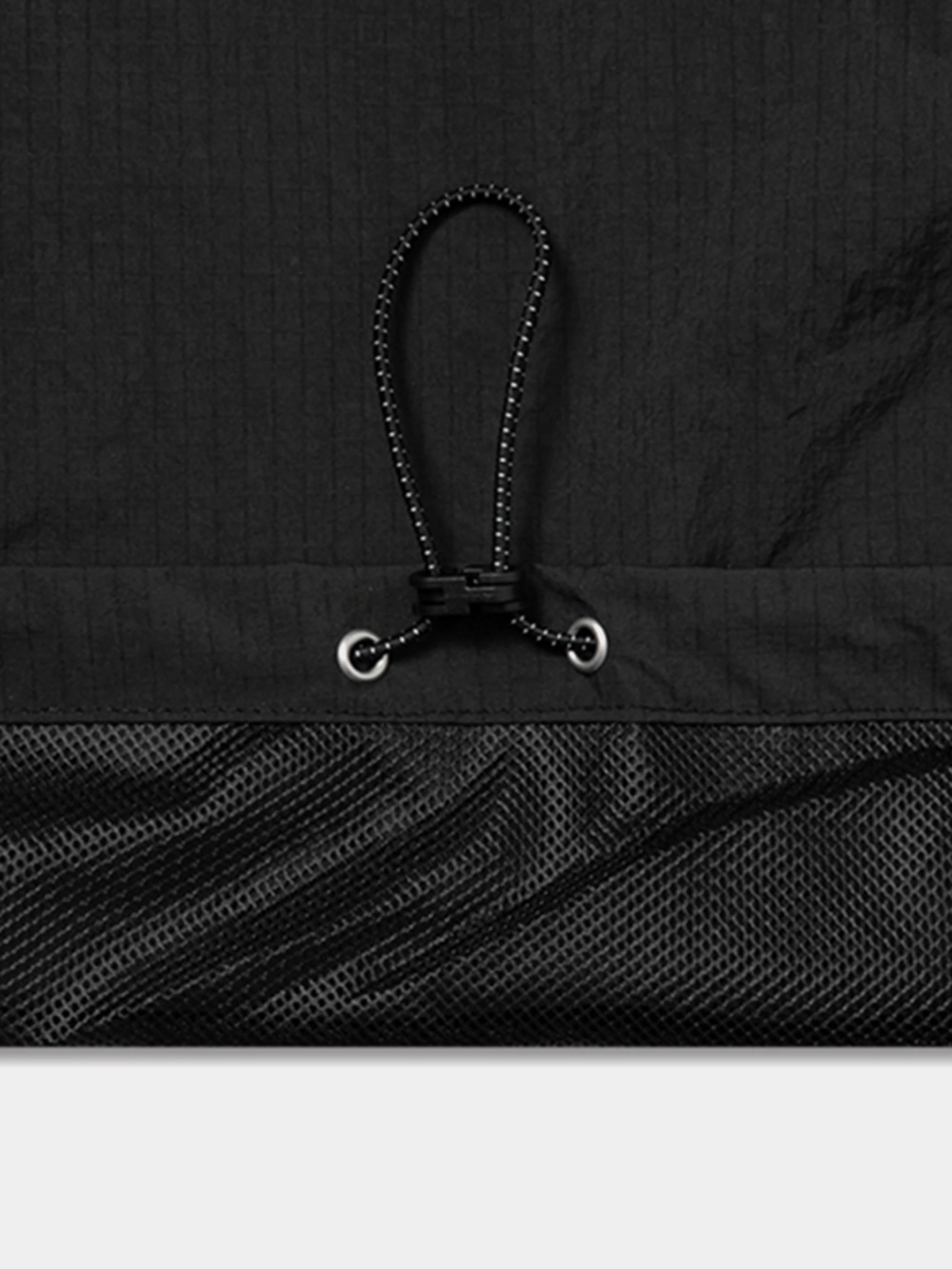 Анорак ANGLAN Rib Nylon Mountain Anorak Black