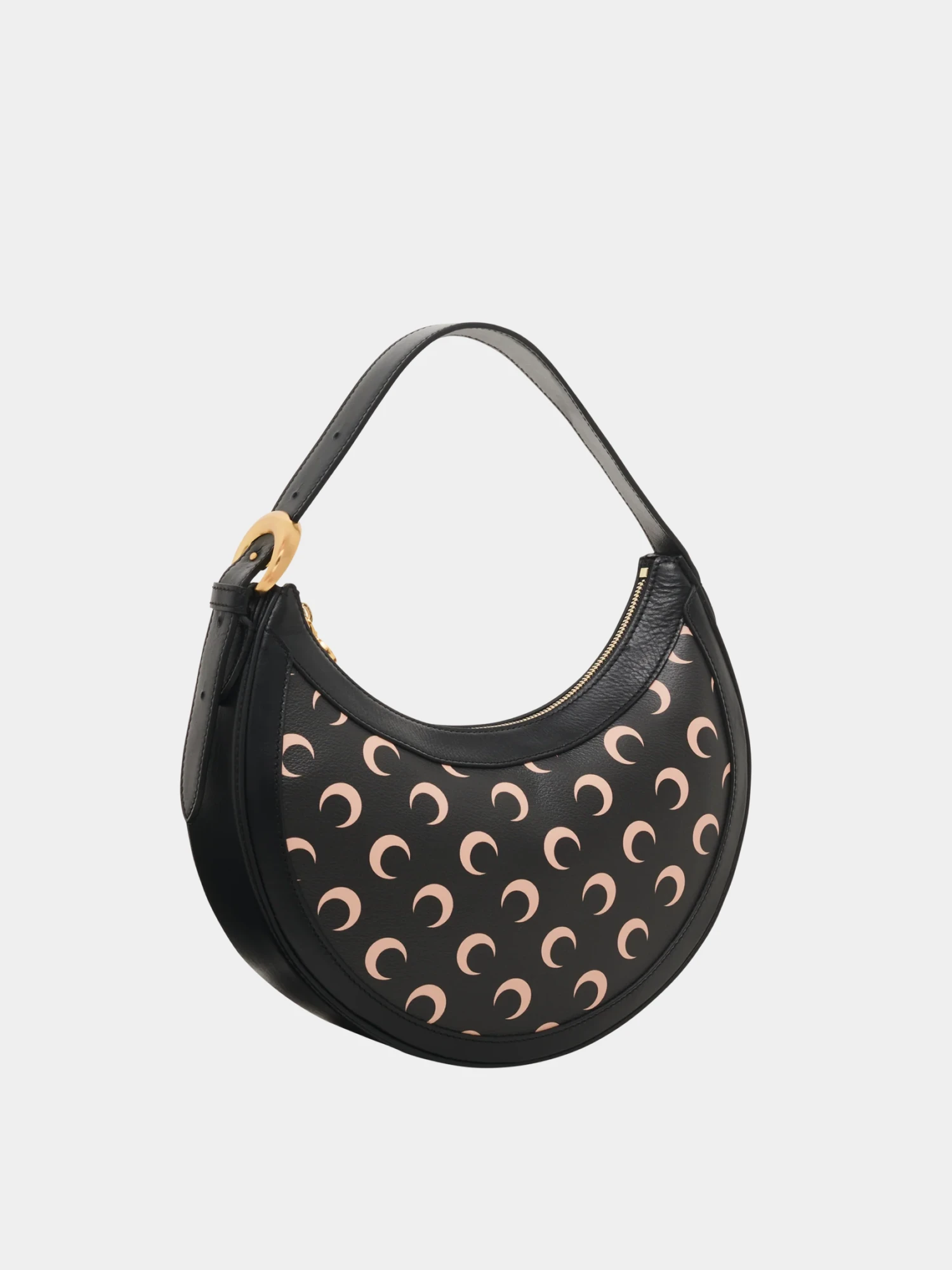 Сумка Marine Serre Moon Canvas Eclipse Mini Inverse Tan
