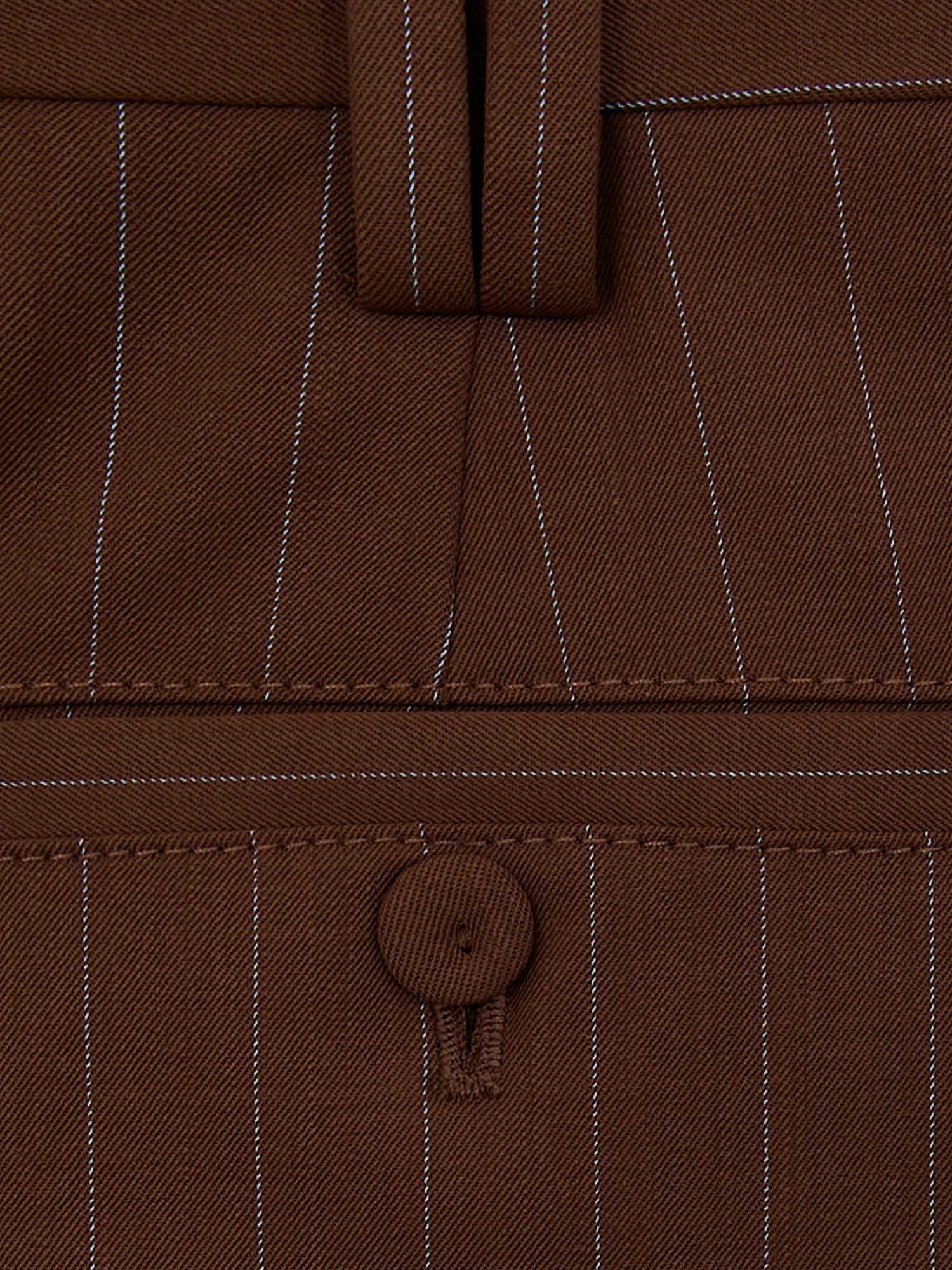 Женская юбка Jean Paul Gaultier Tailoring Pinstriped Brown/Light Blue