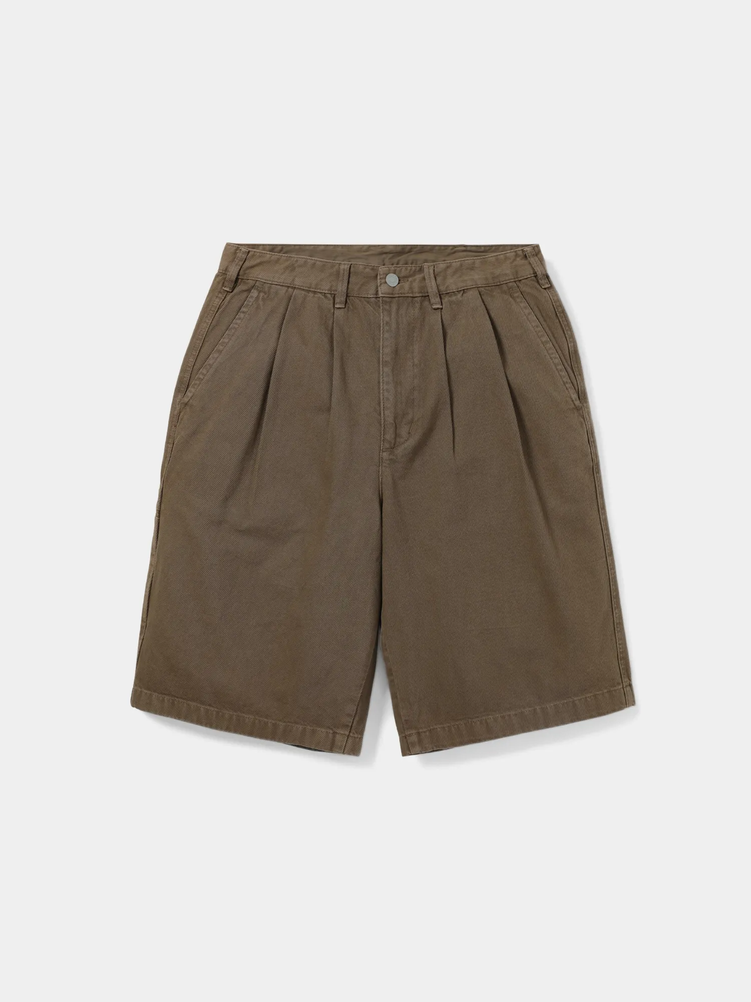 Шорты thisisneverthat Overdyed Half Short Brown