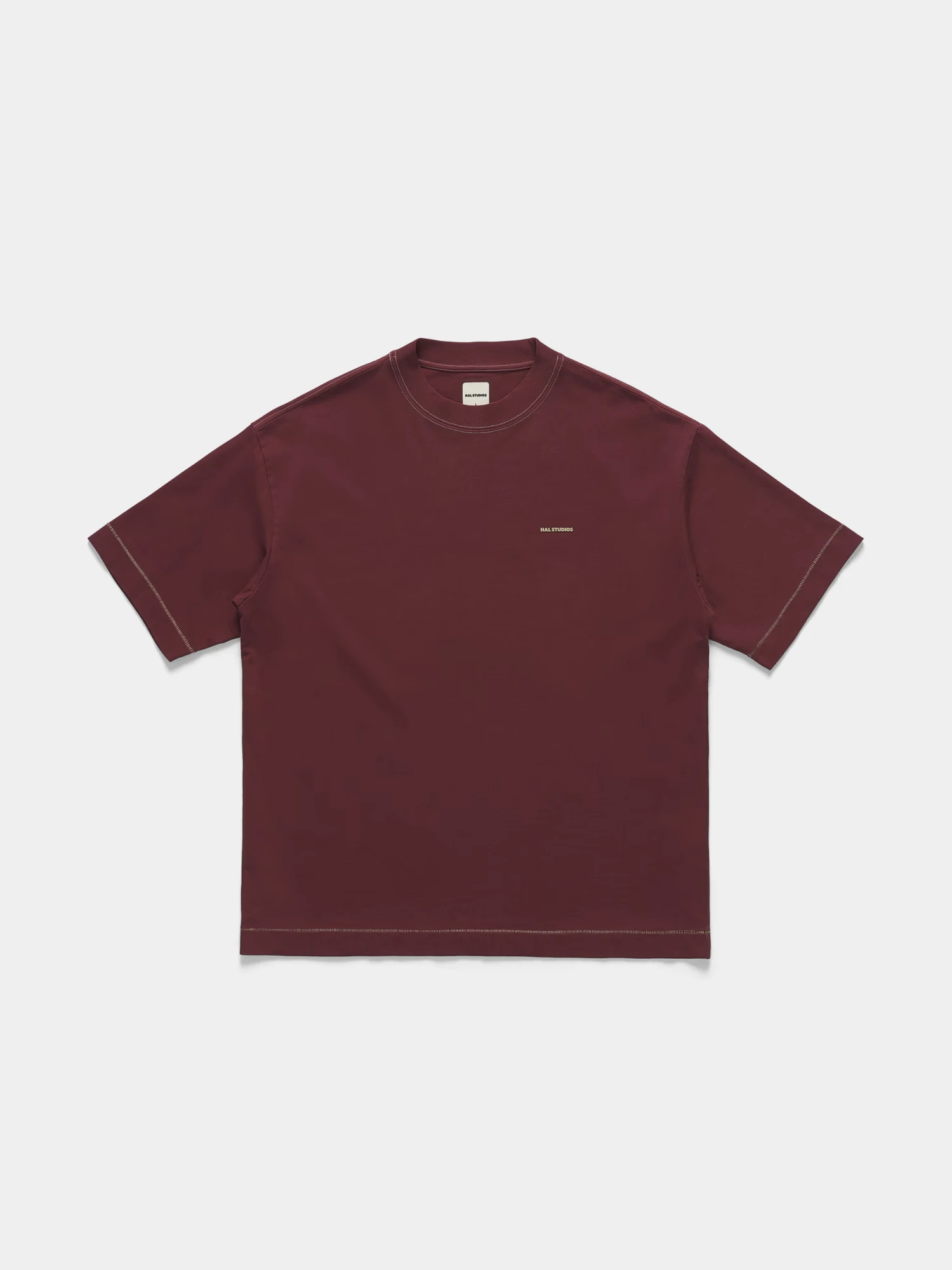 Футболка HAL STUDIOS Micro Logo T-Shirt Rum
