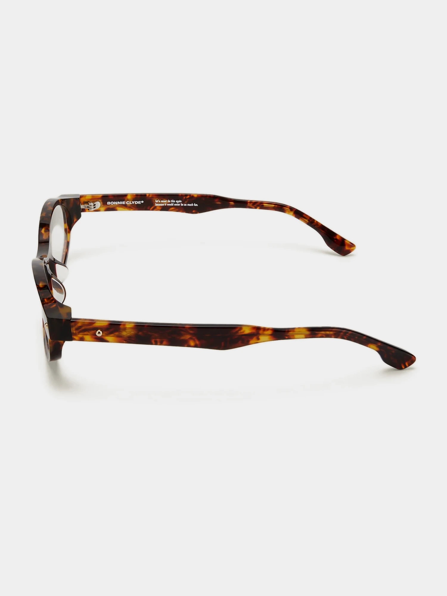 Очки Bonnie Clyde Roller Coaster Tortoise & Clear Lens