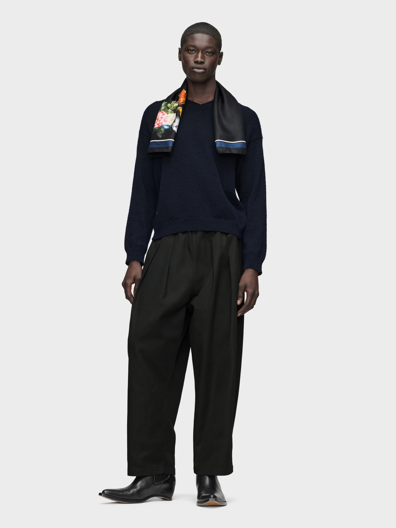 Брюки MM6 Maison Margiela Dropped Rise Black