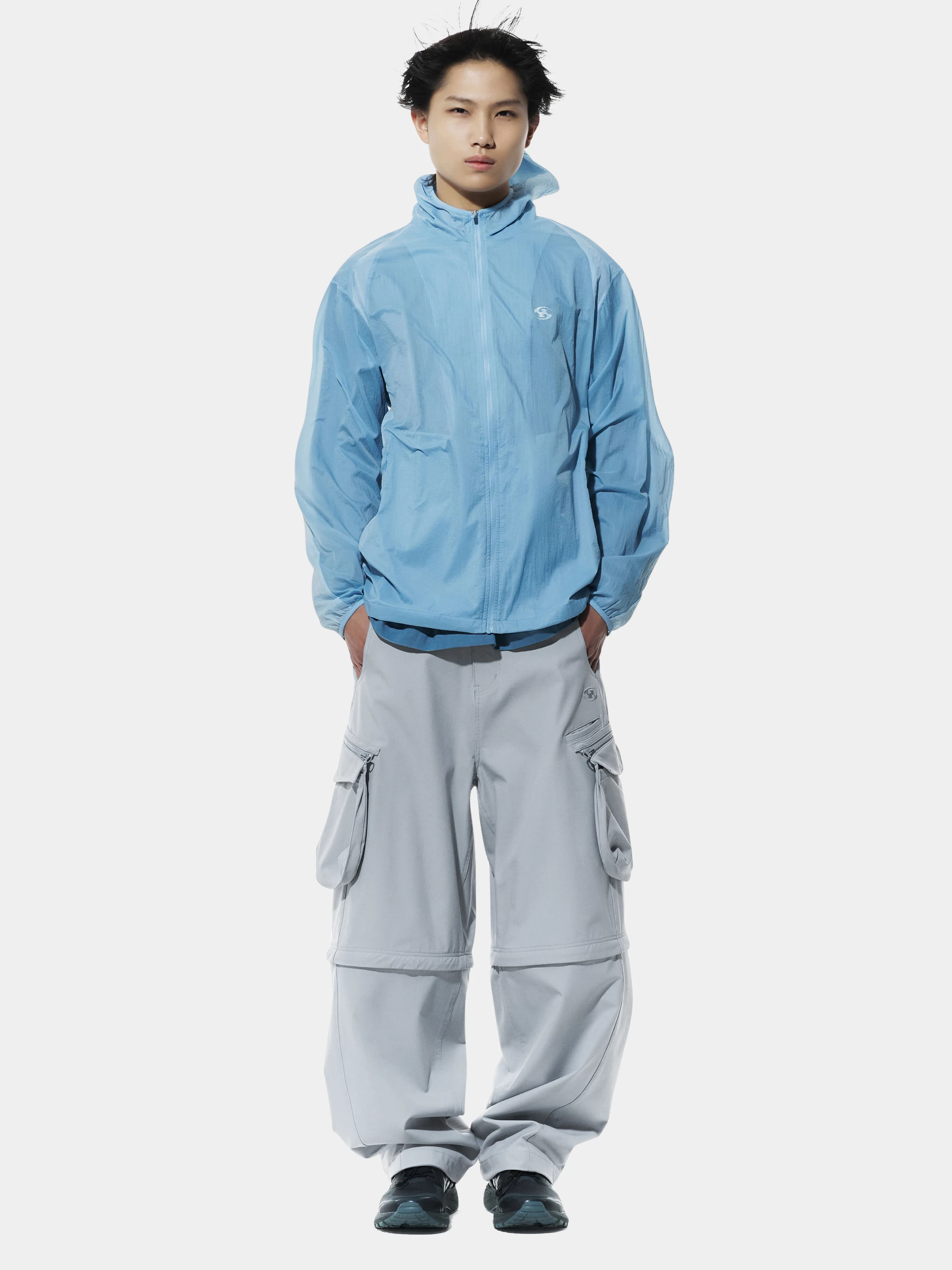 Брюки SAN SAN GEAR 2Way Pocket Pants Grey Blue