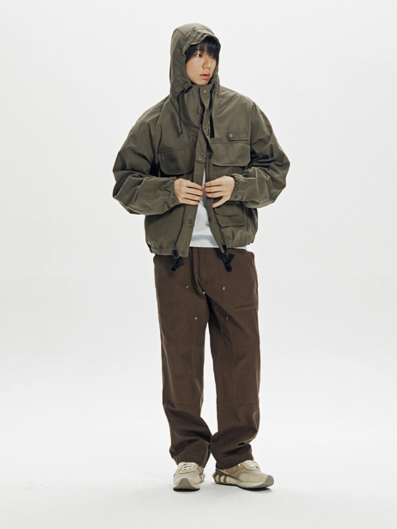 Парка FrizmWORKS Wading Hooded Parka Olive