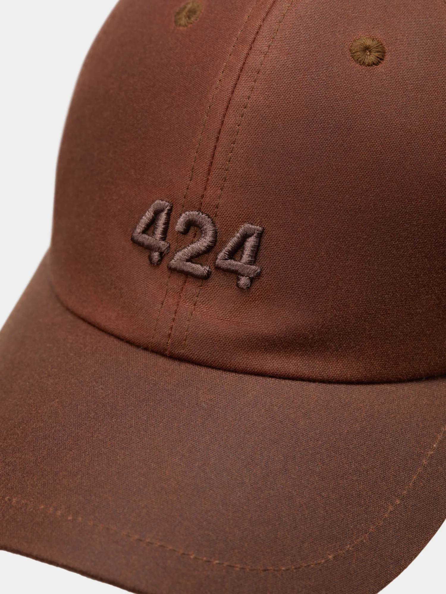 Кепка 424 Logo Brown