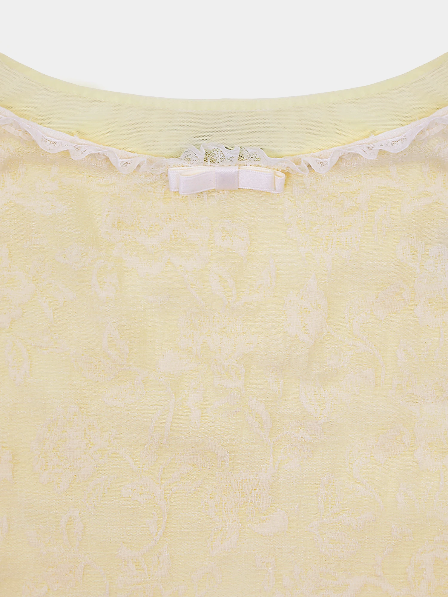 Женский топ MARRKNULL Lace Layered Beige