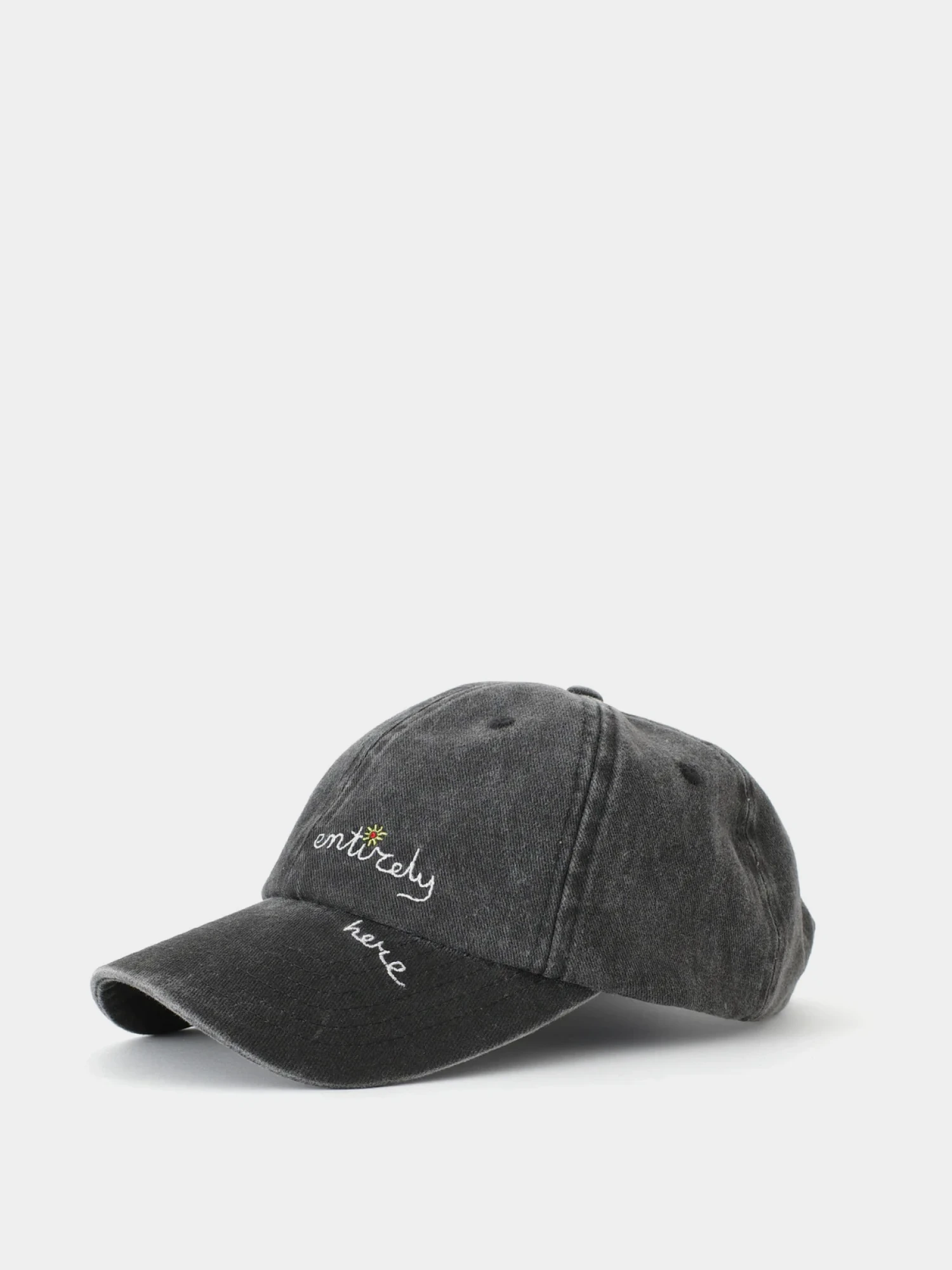 Кепка Jungles Jungles Not Entirely Here Cap Washed Black