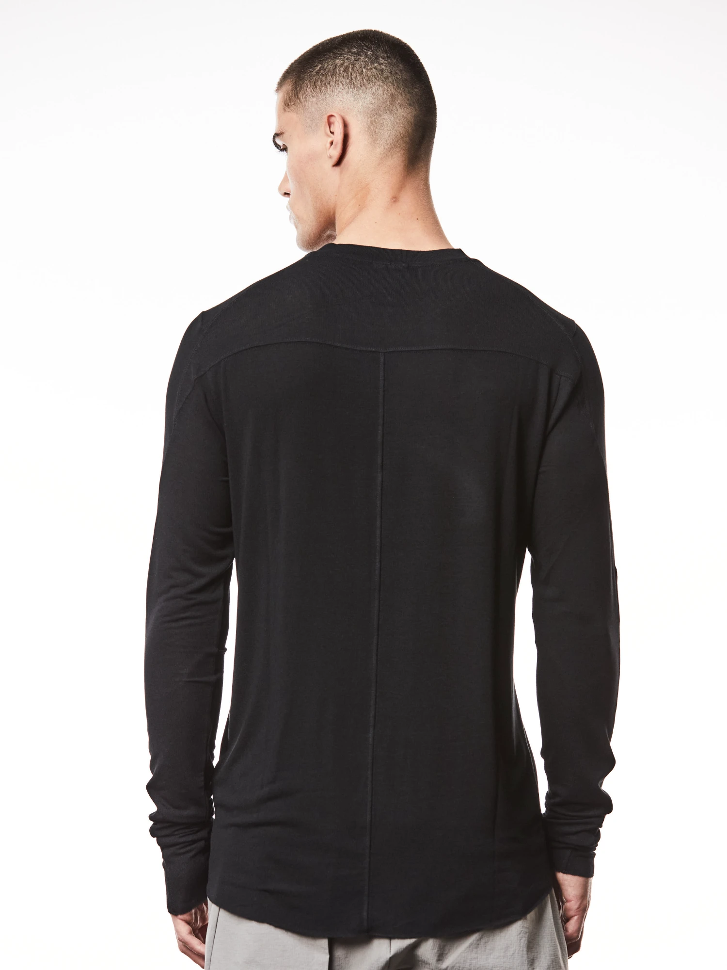 Лонгслив thom/krom M TS 861 Black