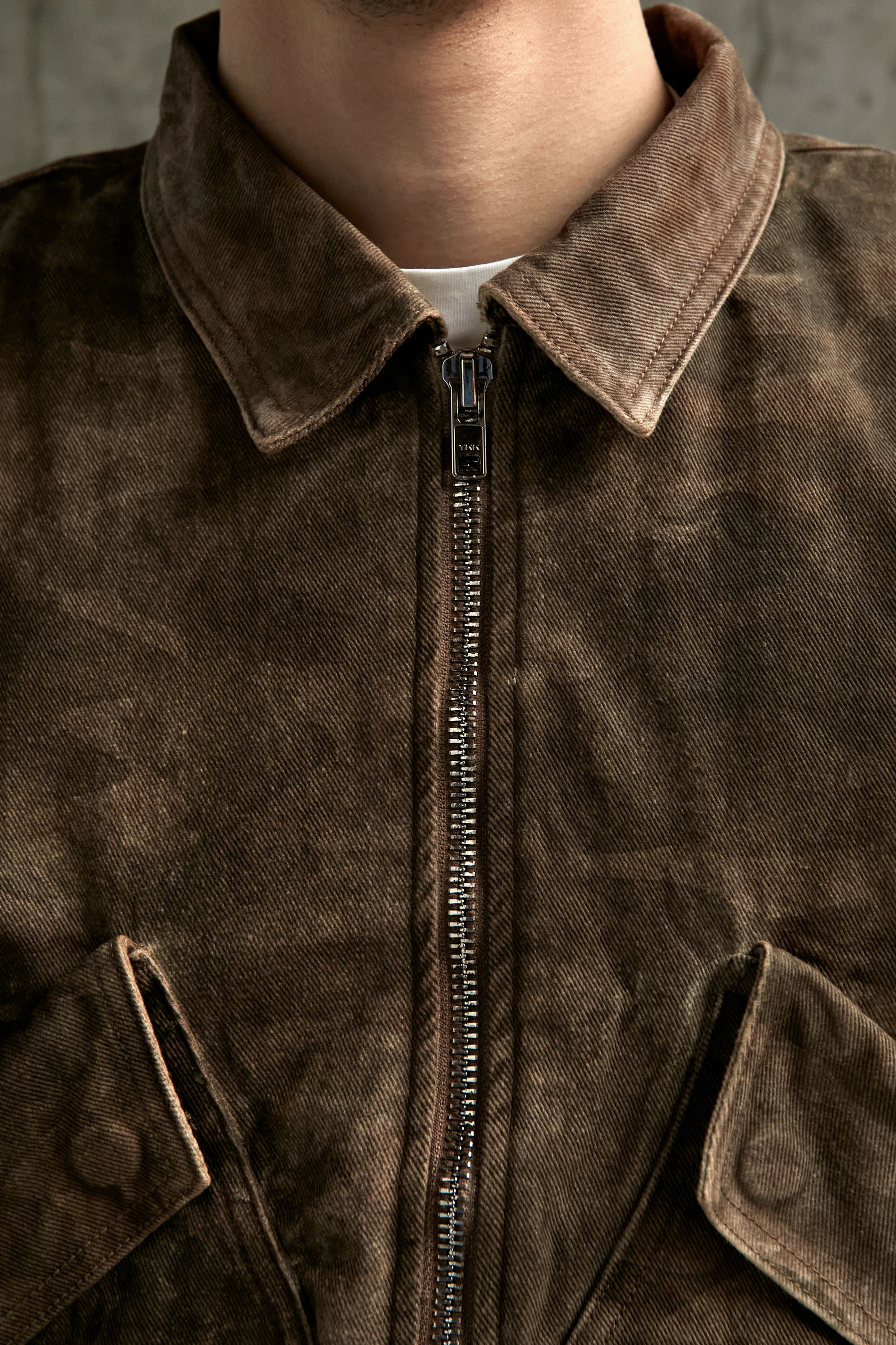 Бомбер NO/FAITH STUDIOS Cargo Bomber Jacket Beige