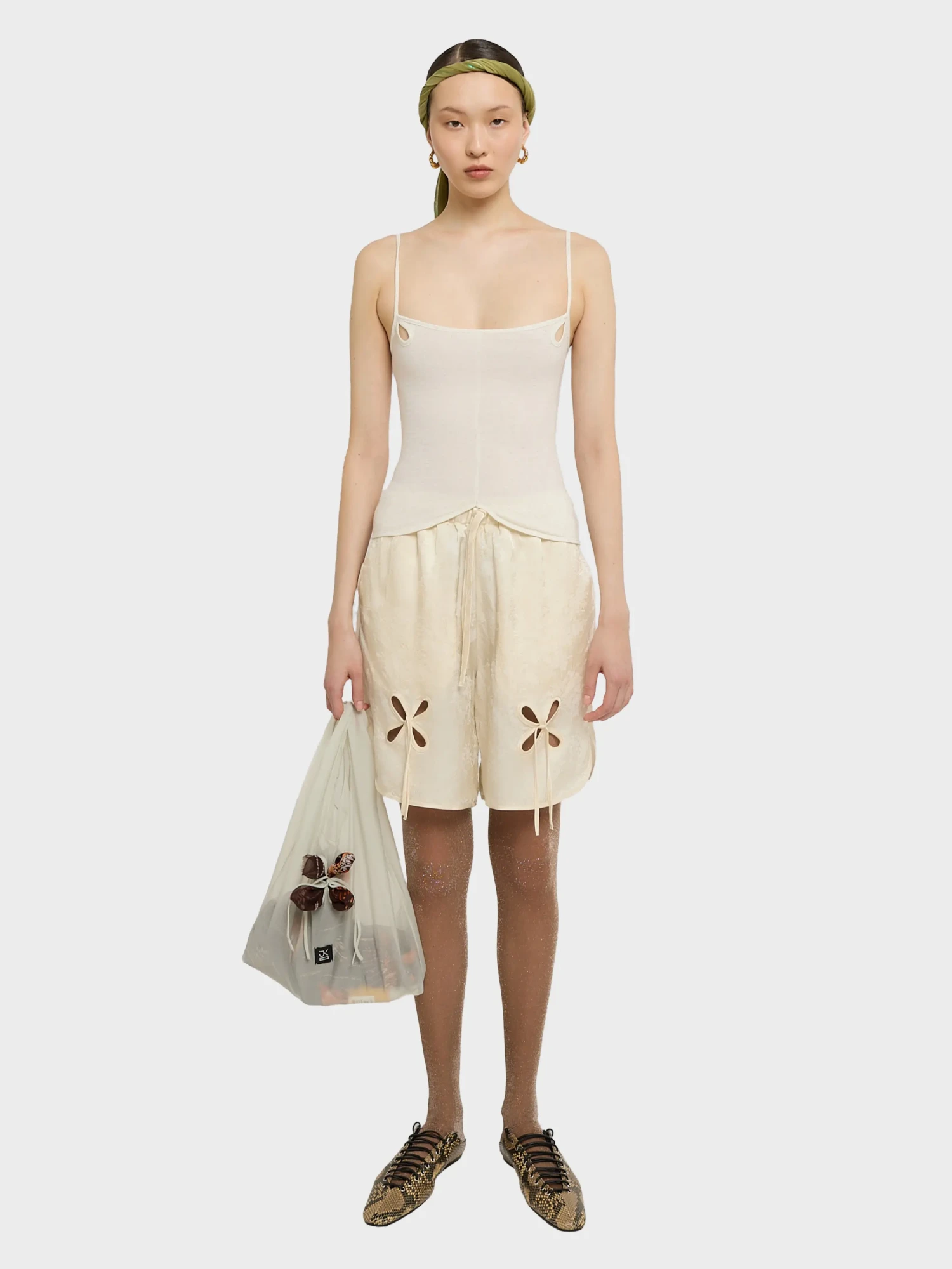 Женский топ J.KIM Droplet Camisole Cream