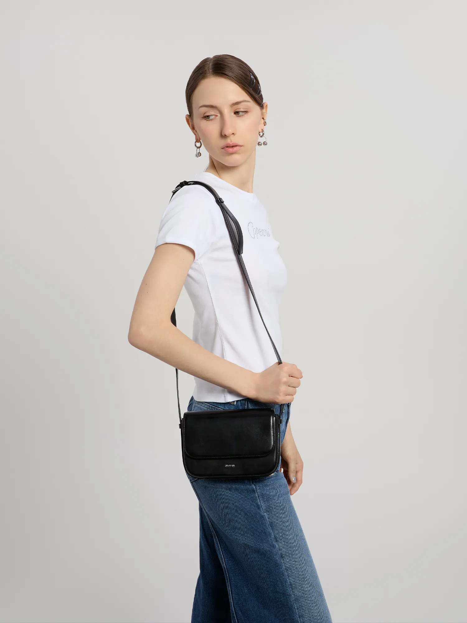 Женская сумка STAND OIL Riddle Bag Black