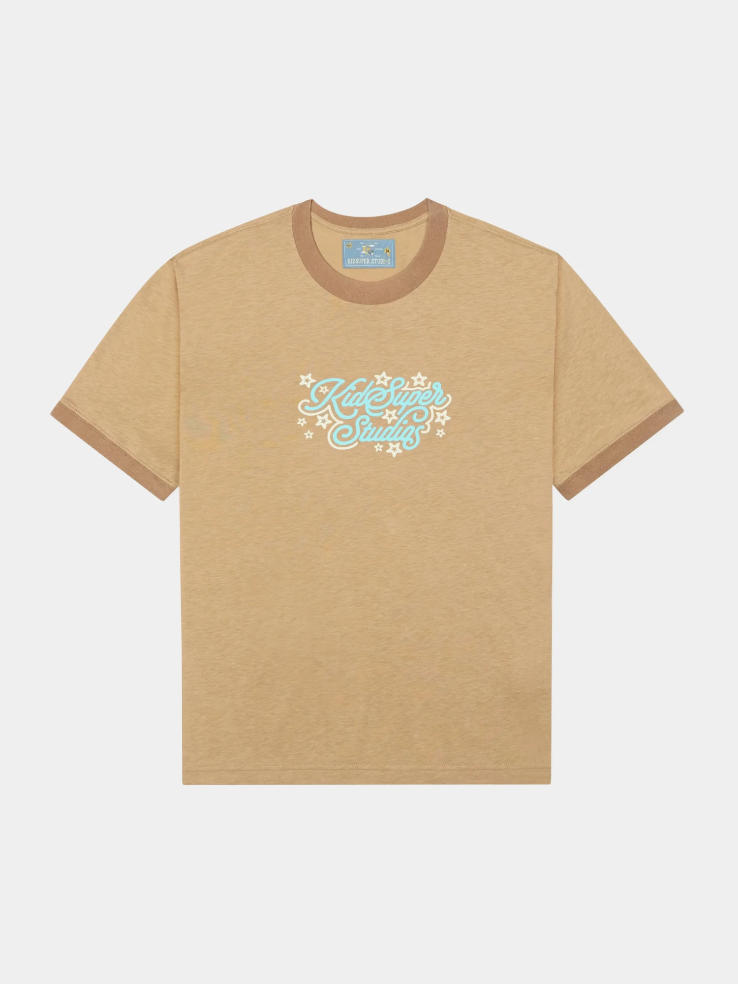 Футболка KidSuper Stars Tee Brown