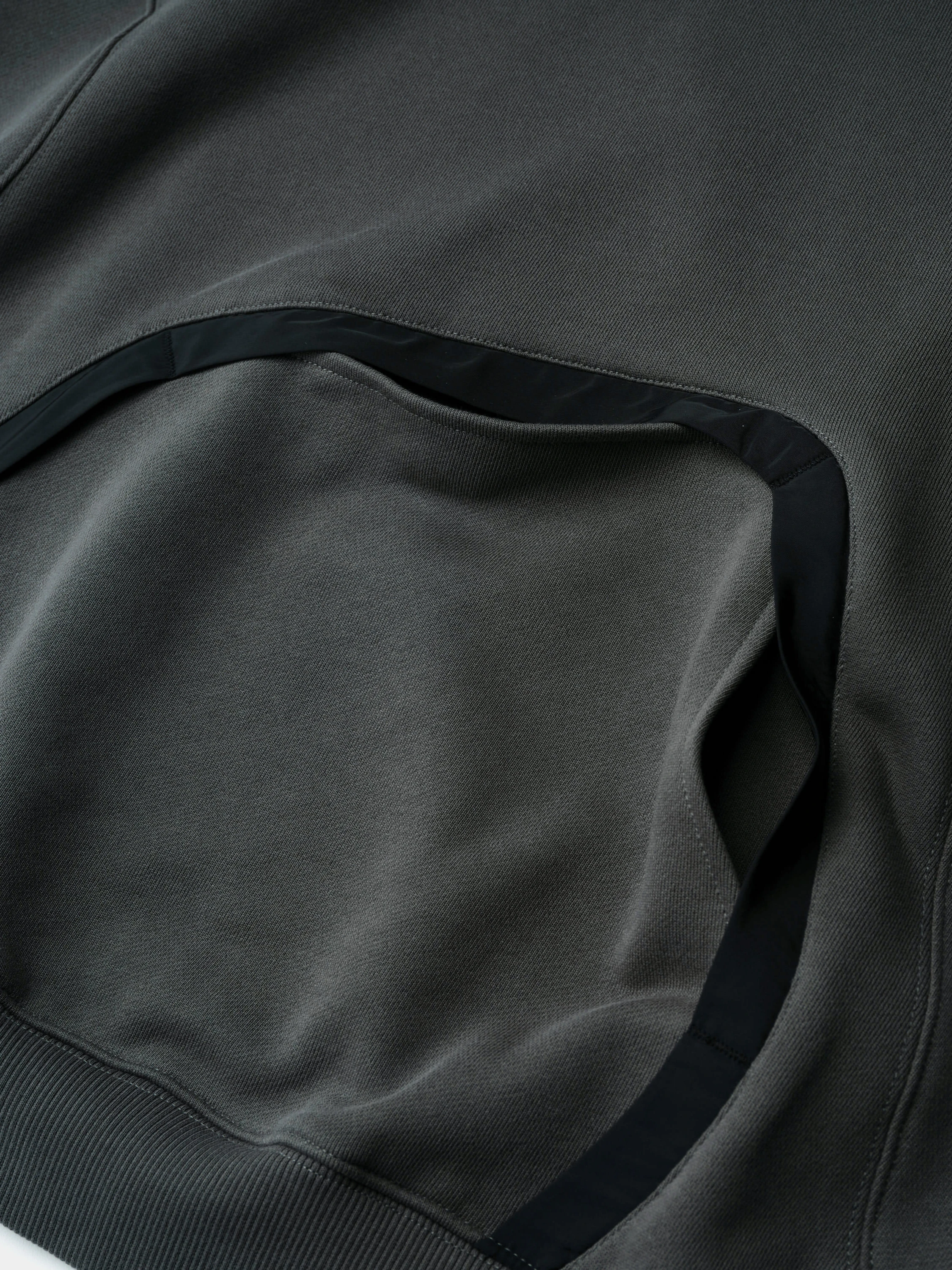 Худи SAN SAN GEAR Nylon Pocket Hoodie Dark Grey