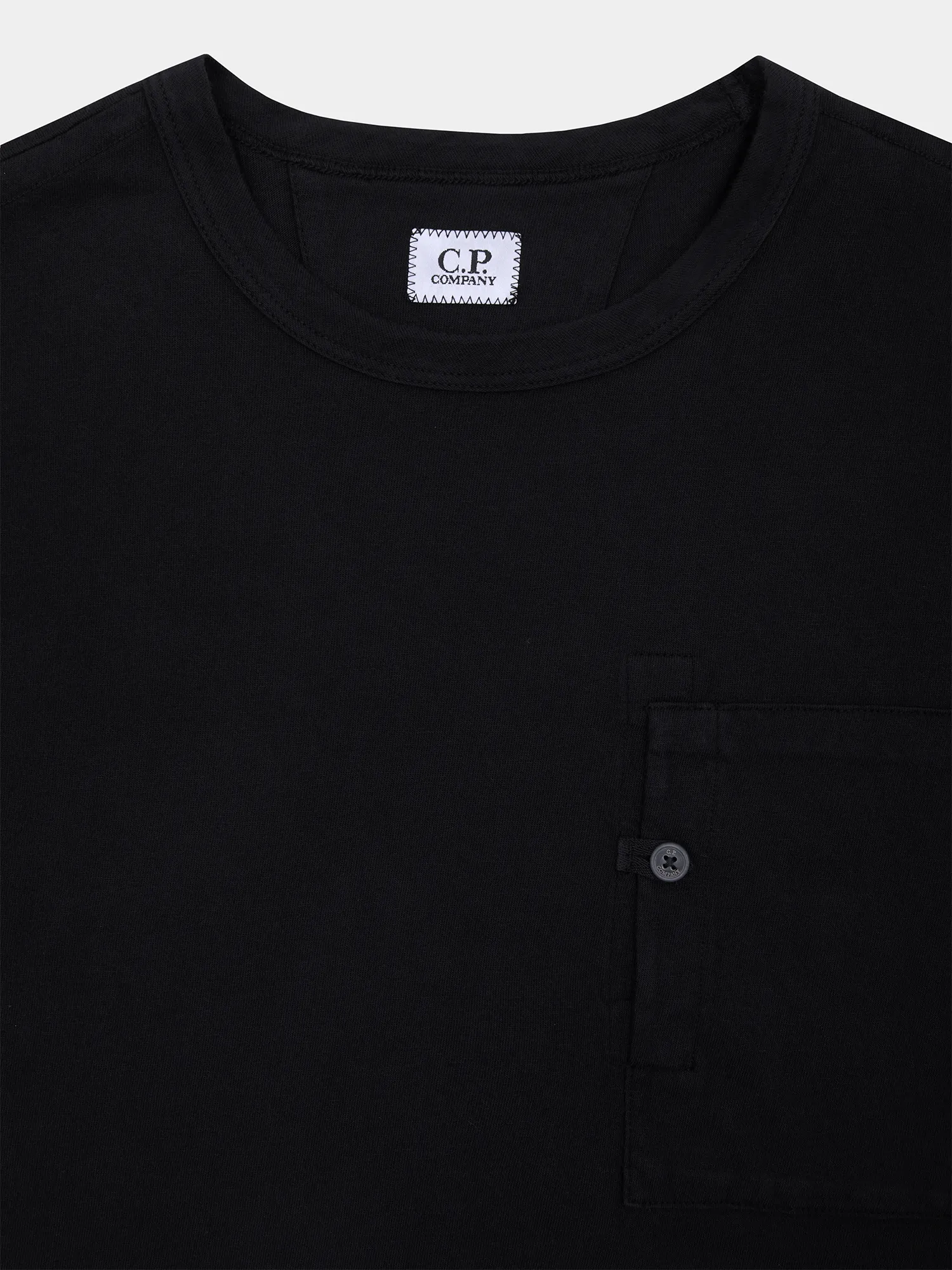Футболка C.P. Company 20/1 Jersey Black