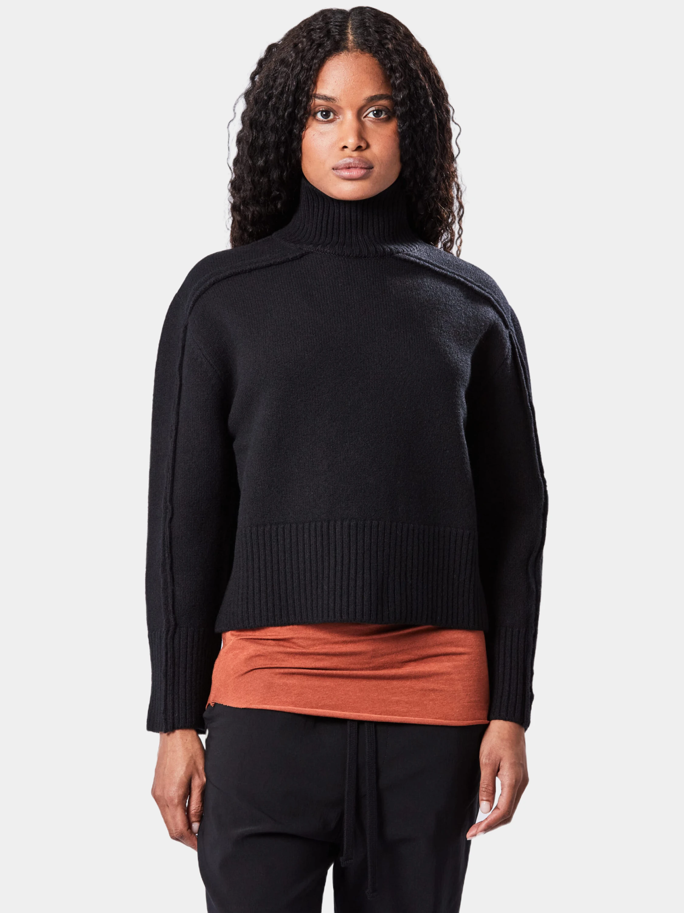 Женский свитер thom/krom W K 139 Black